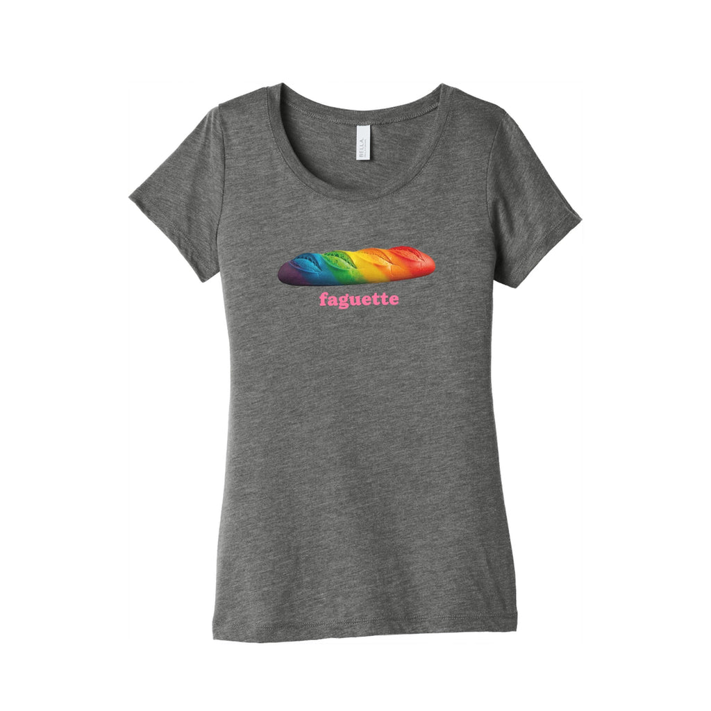 Faguette Womens Triblend Tee