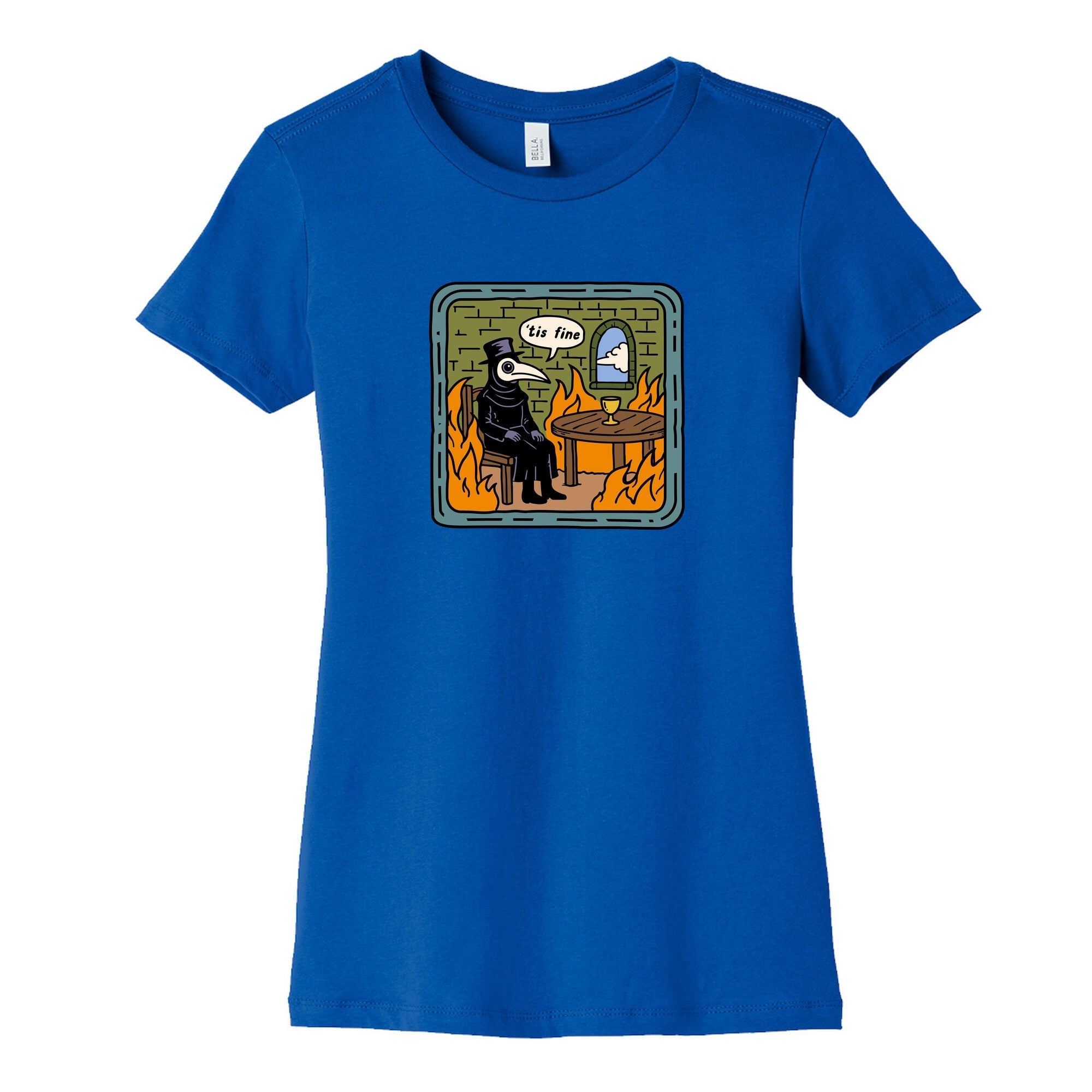 Tis Fine Womens Cotton Tee