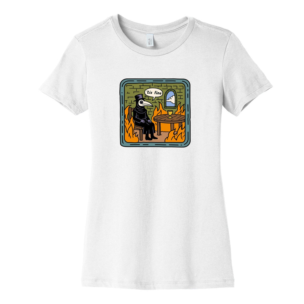 Tis Fine Womens Cotton Tee