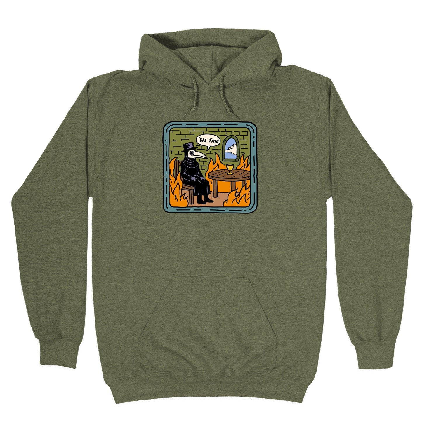 Tis Fine Hoodie