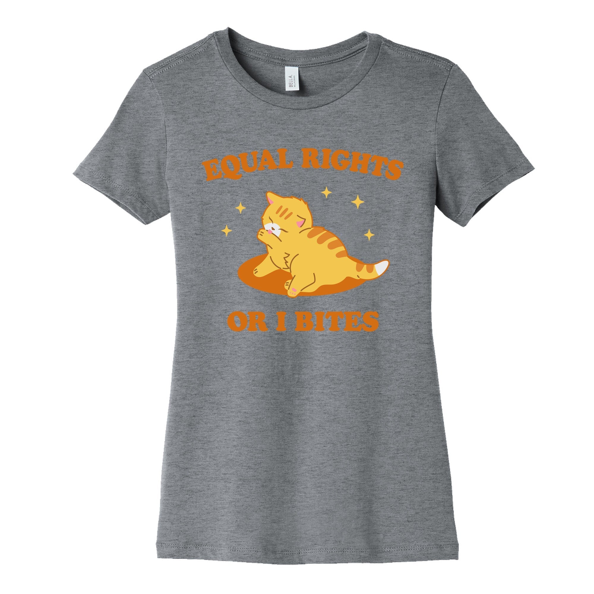 Equal Rights or I Bites Womens Cotton Tee