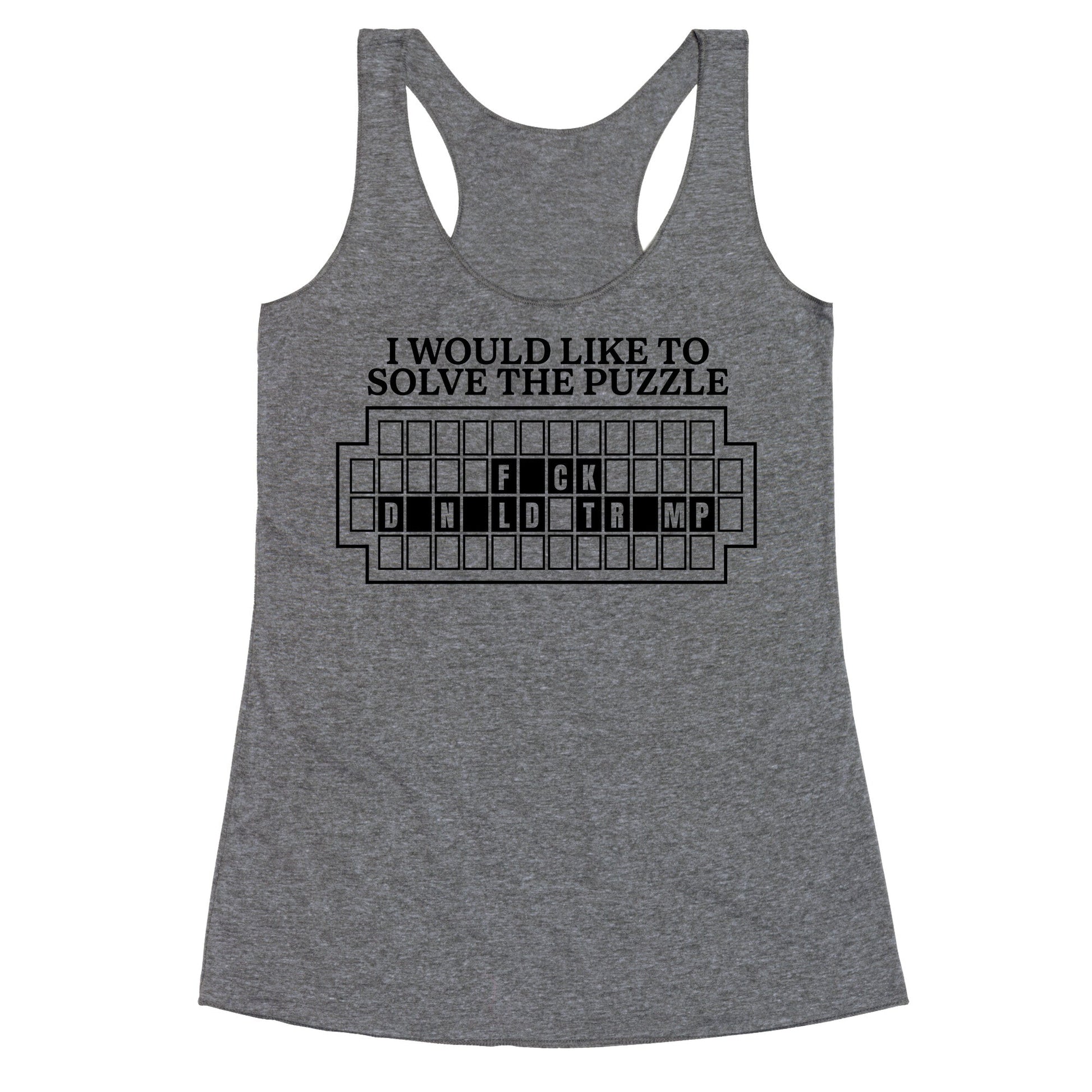 Wheel Of Fortune Racerback Tank