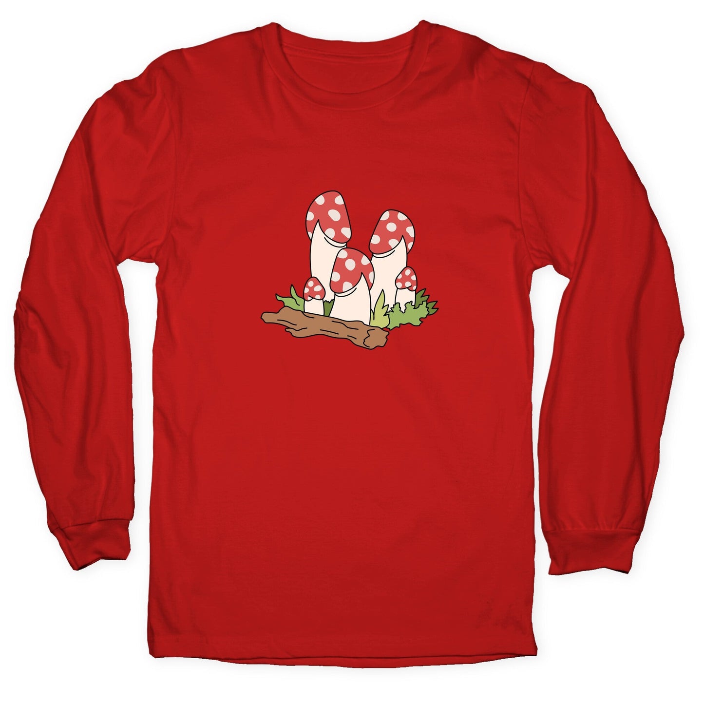 Mushroom Peens Longsleeve Tee