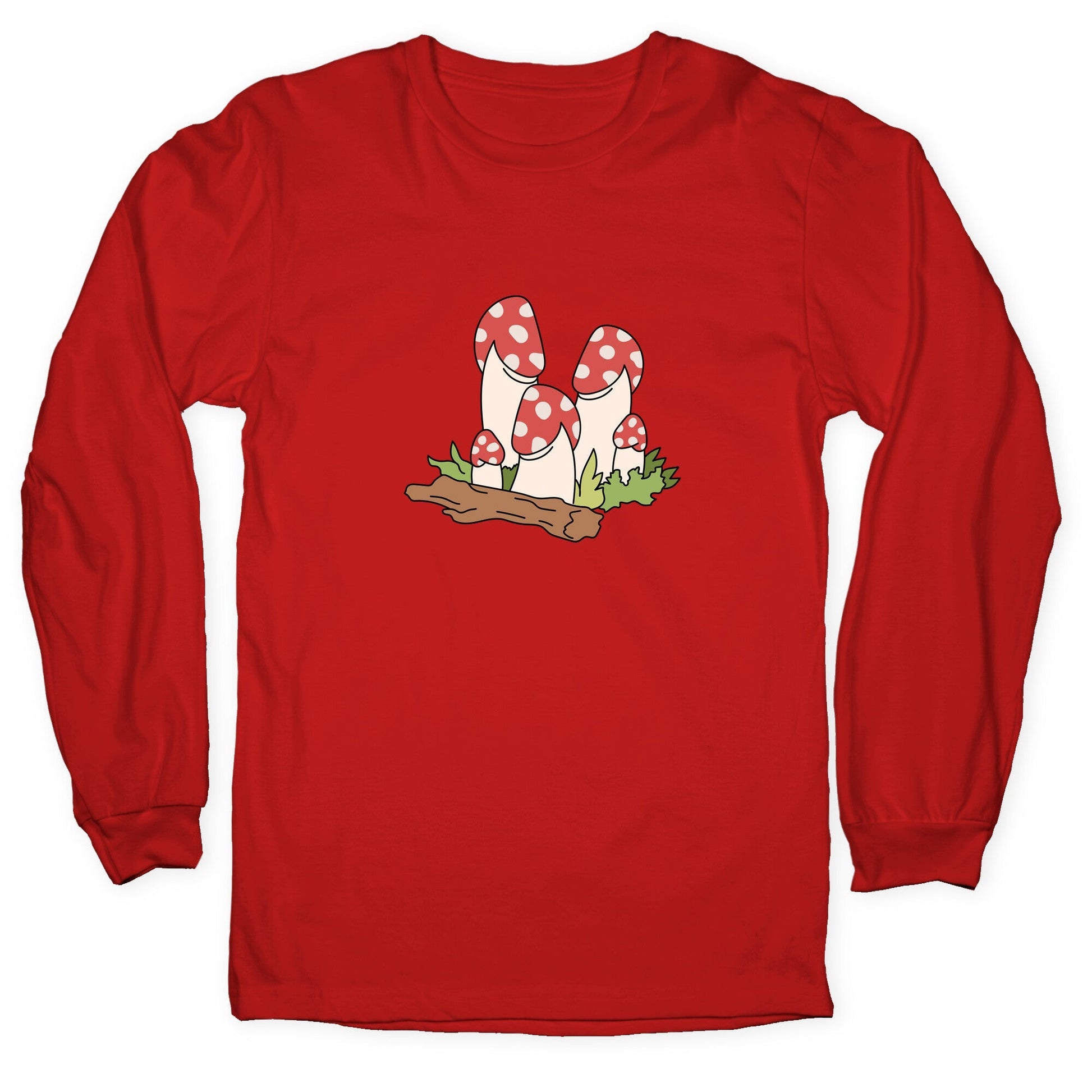 Mushroom Peens Longsleeve Tee