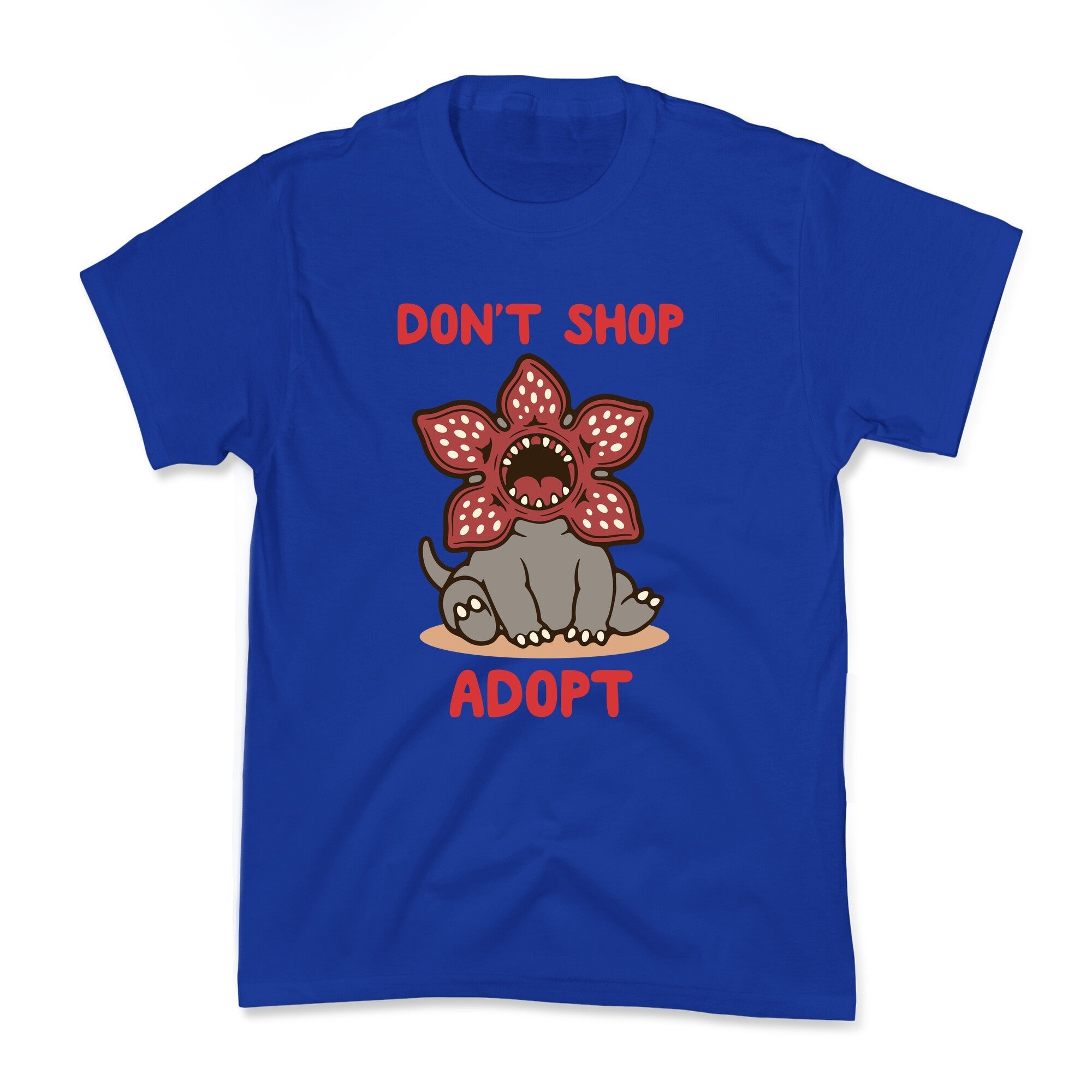 Dont Shop Adopt Demogorgon Kids Tee