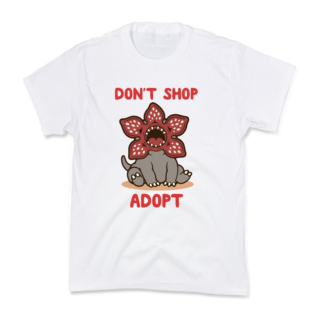 Dont Shop Adopt Demogorgon Kids Tee