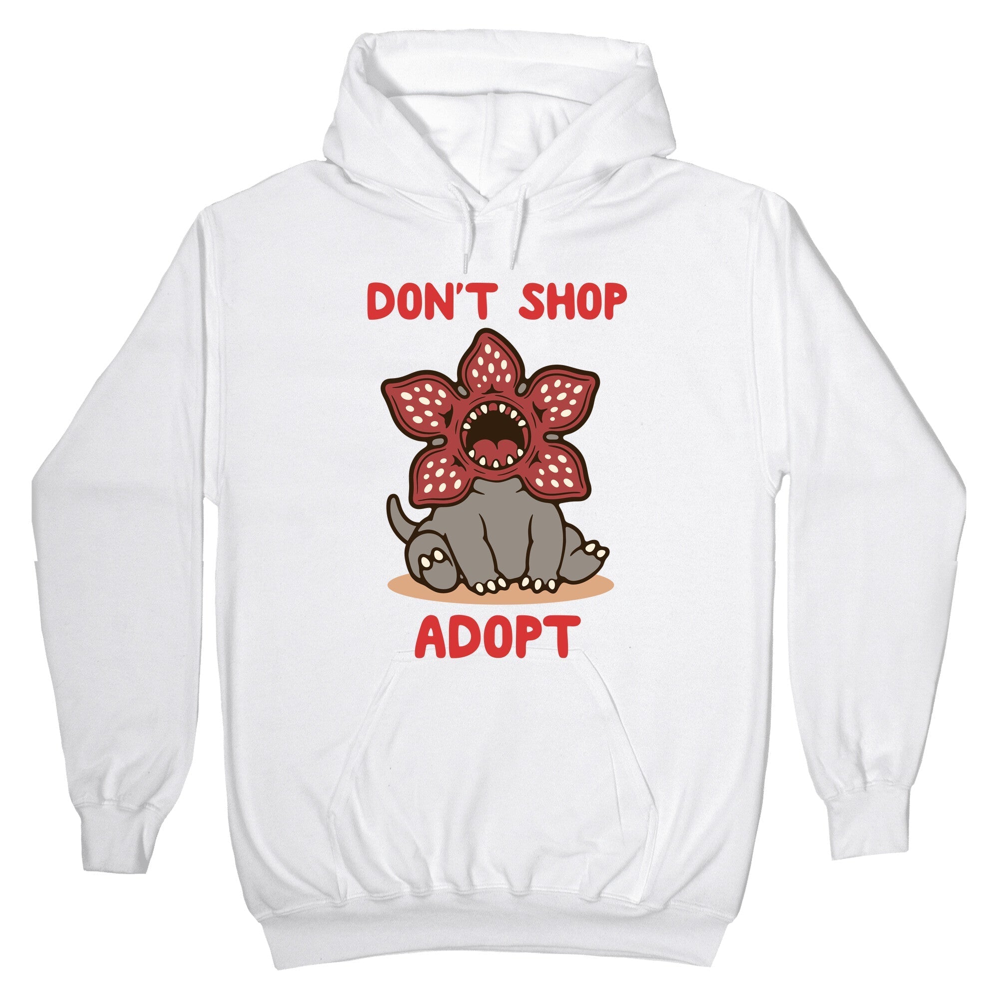 Dont Shop Adopt Demogorgon Hoodie