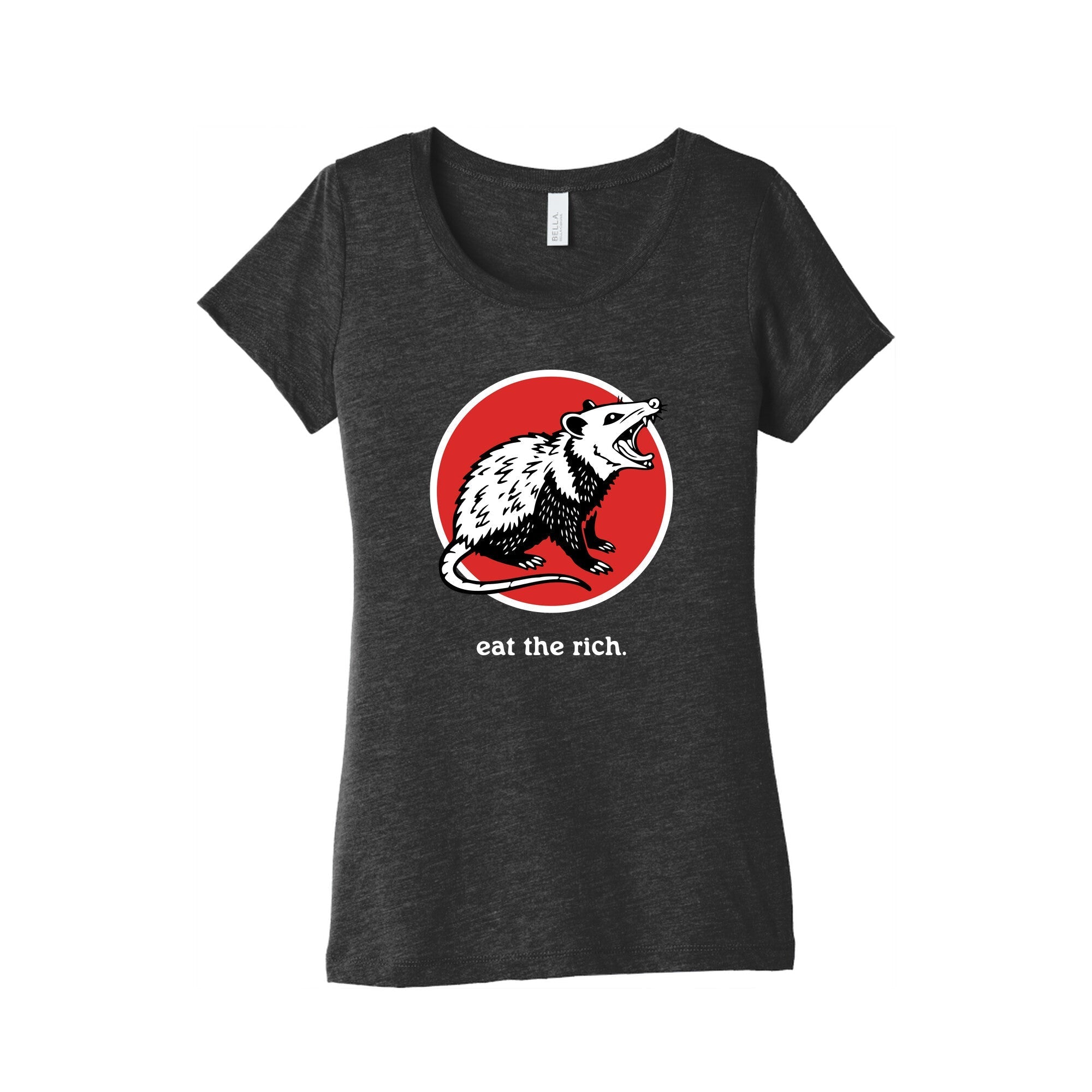 Eat The Rich Womens Triblend Tee