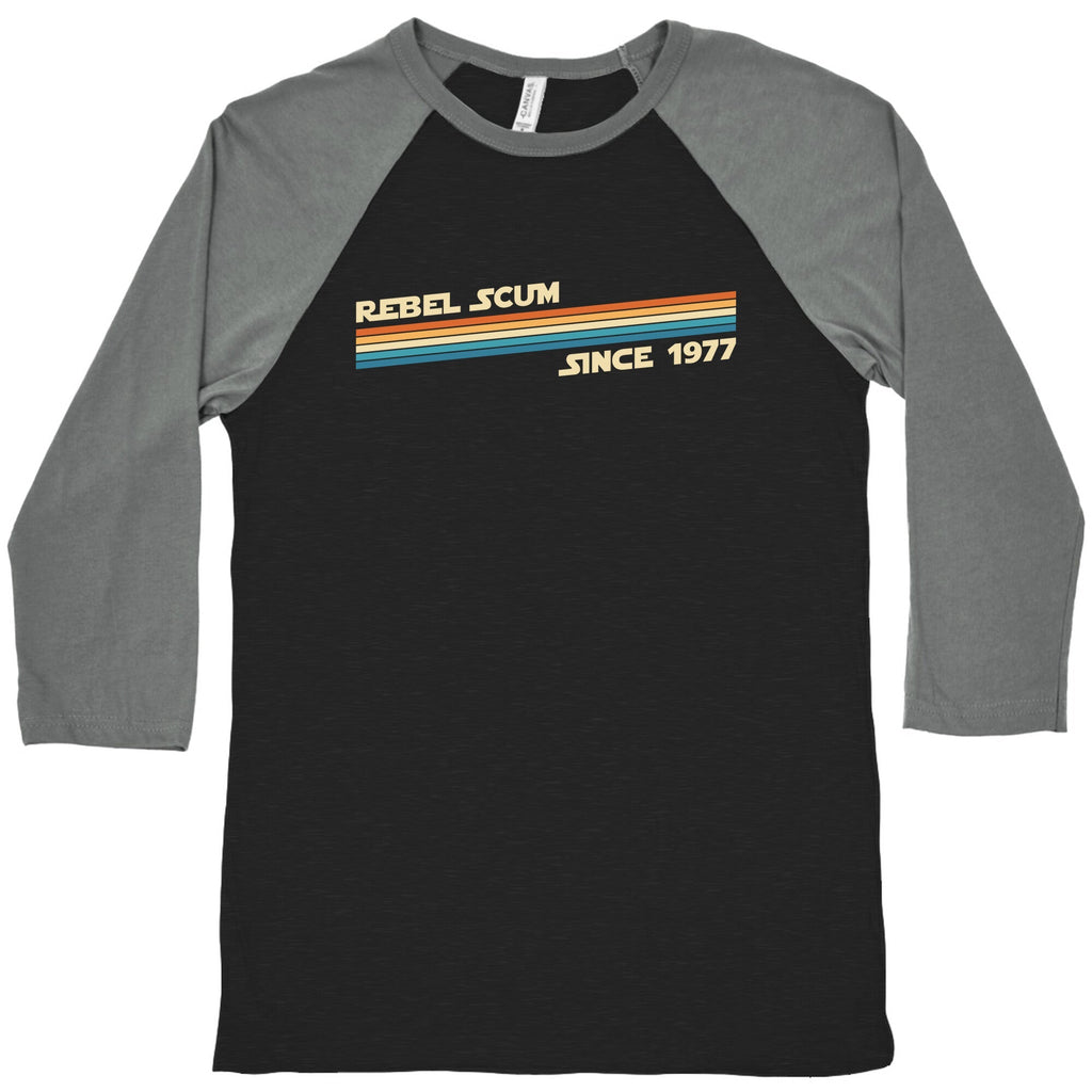 Rebel Scum Baseball Tee