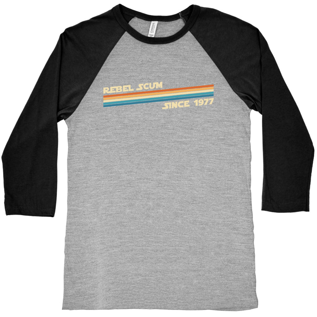 Rebel Scum Baseball Tee