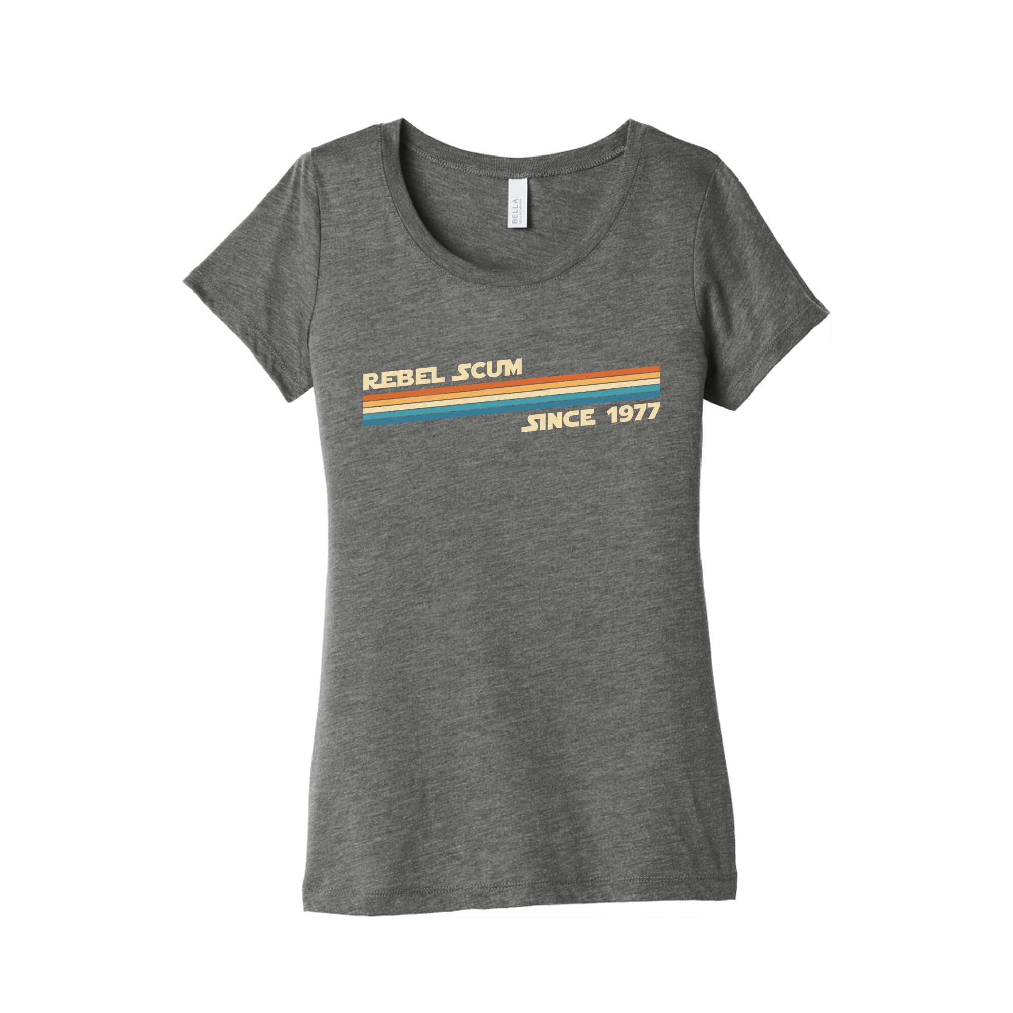 Rebel Scum Womens Triblend Tee