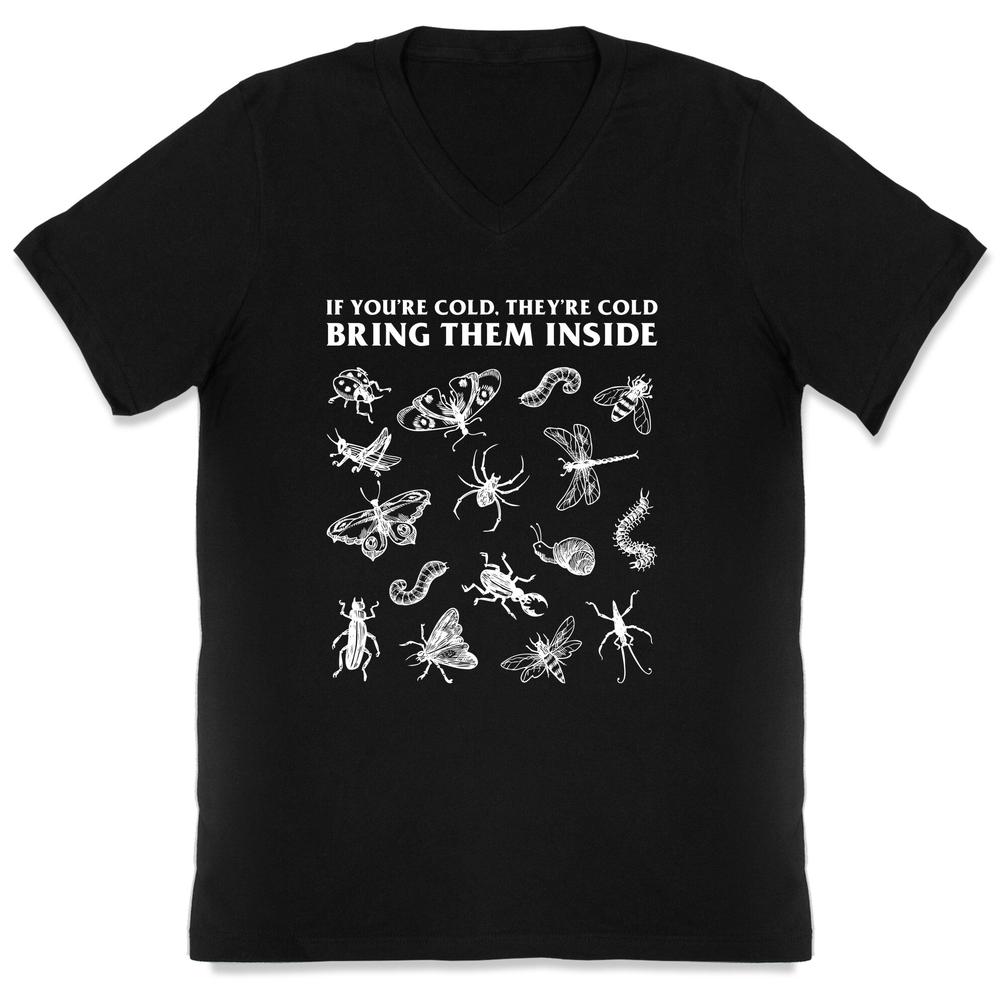 Bring Them Bugs Inside V-Neck