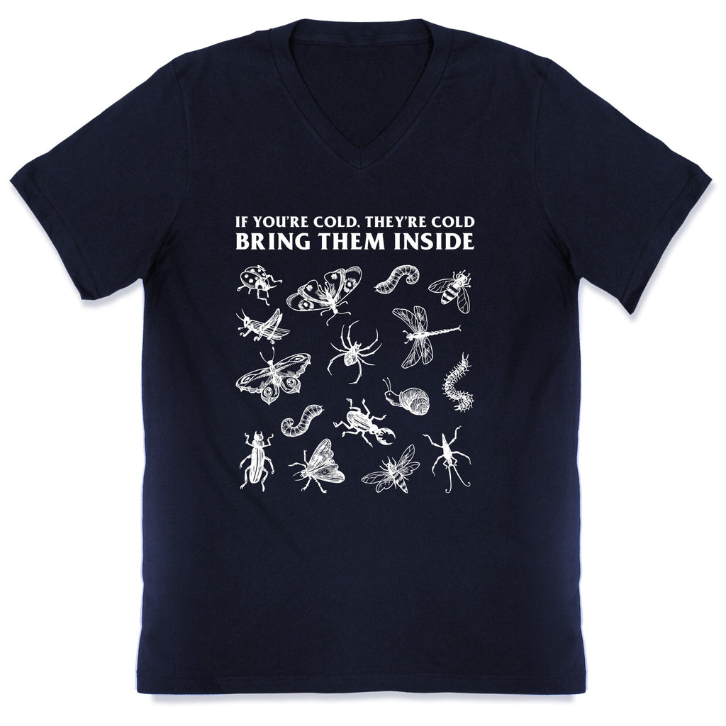 Bring Them Bugs Inside V-Neck