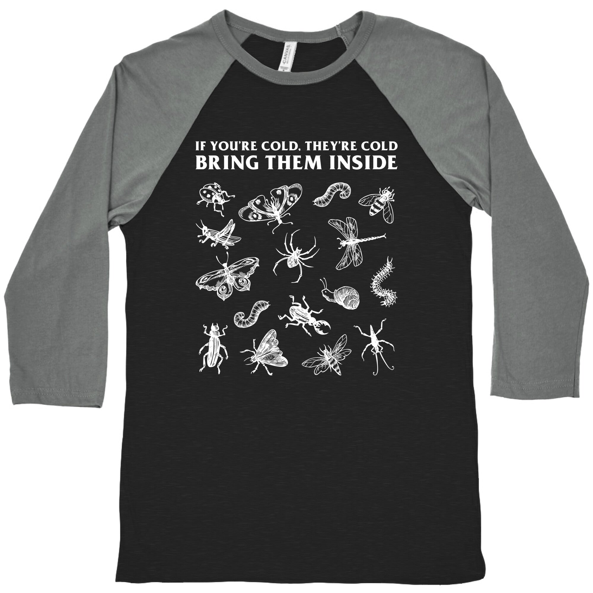 Bring Them Bugs Inside Baseball Tee