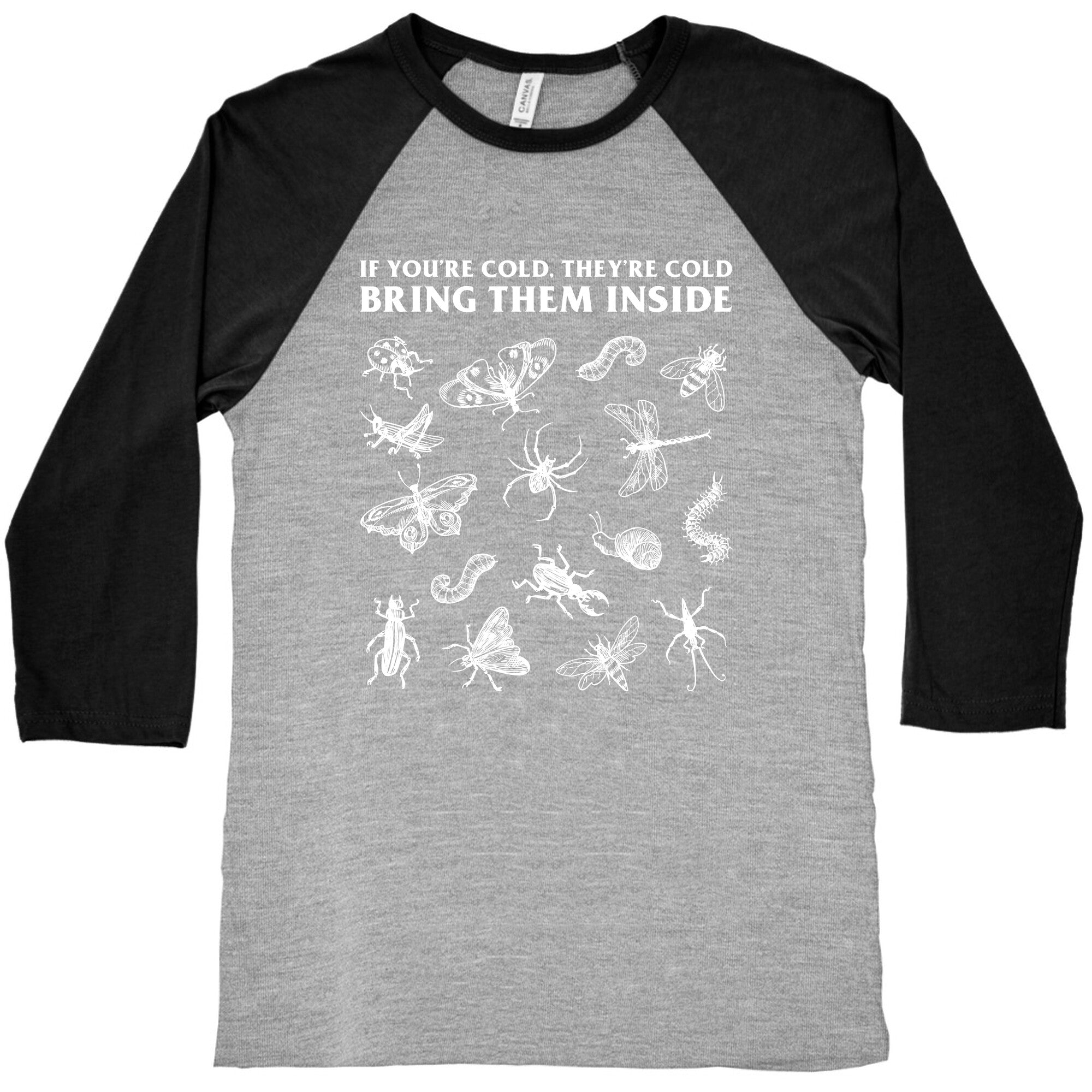 Bring Them Bugs Inside Baseball Tee