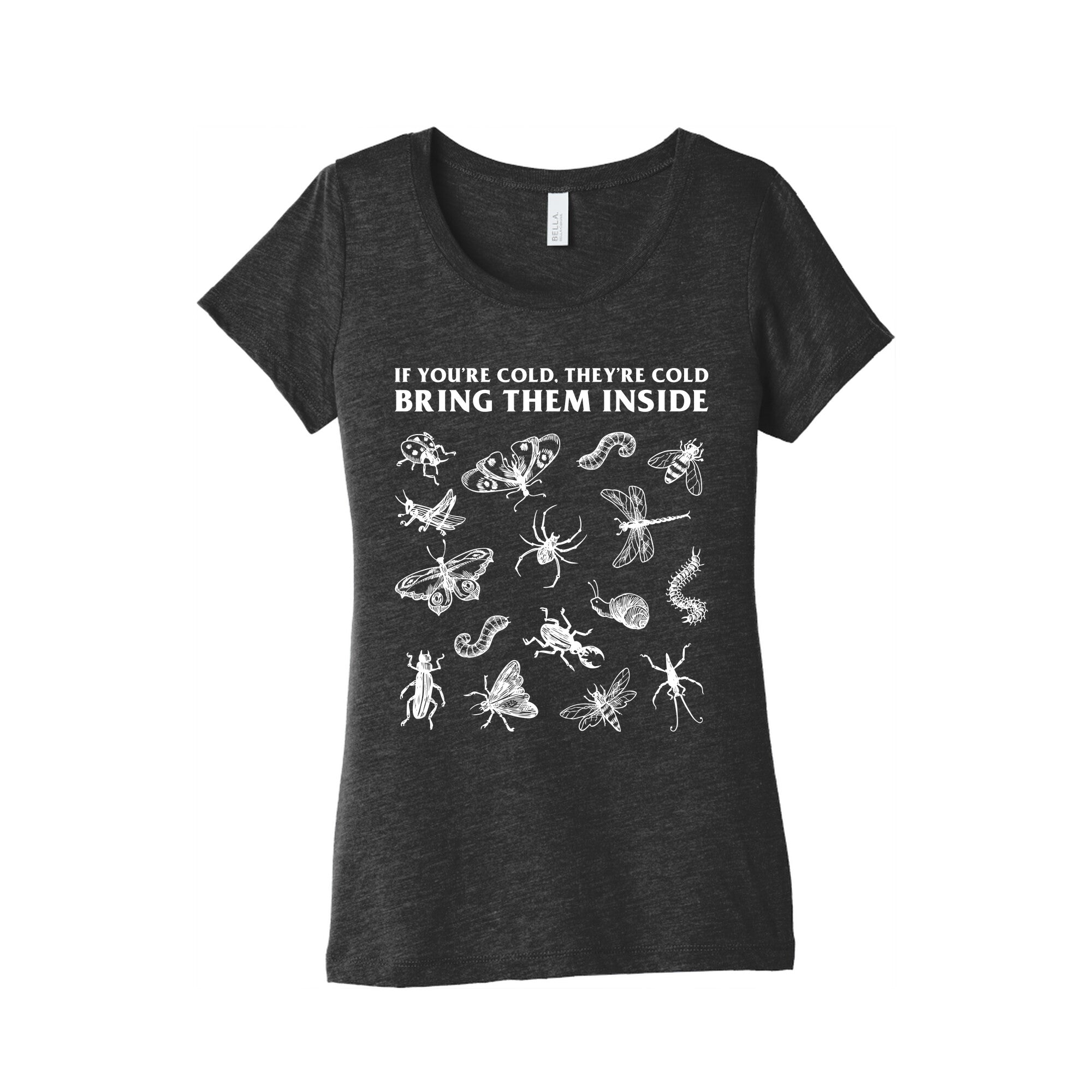 Bring Them Bugs Inside Womens Triblend Tee