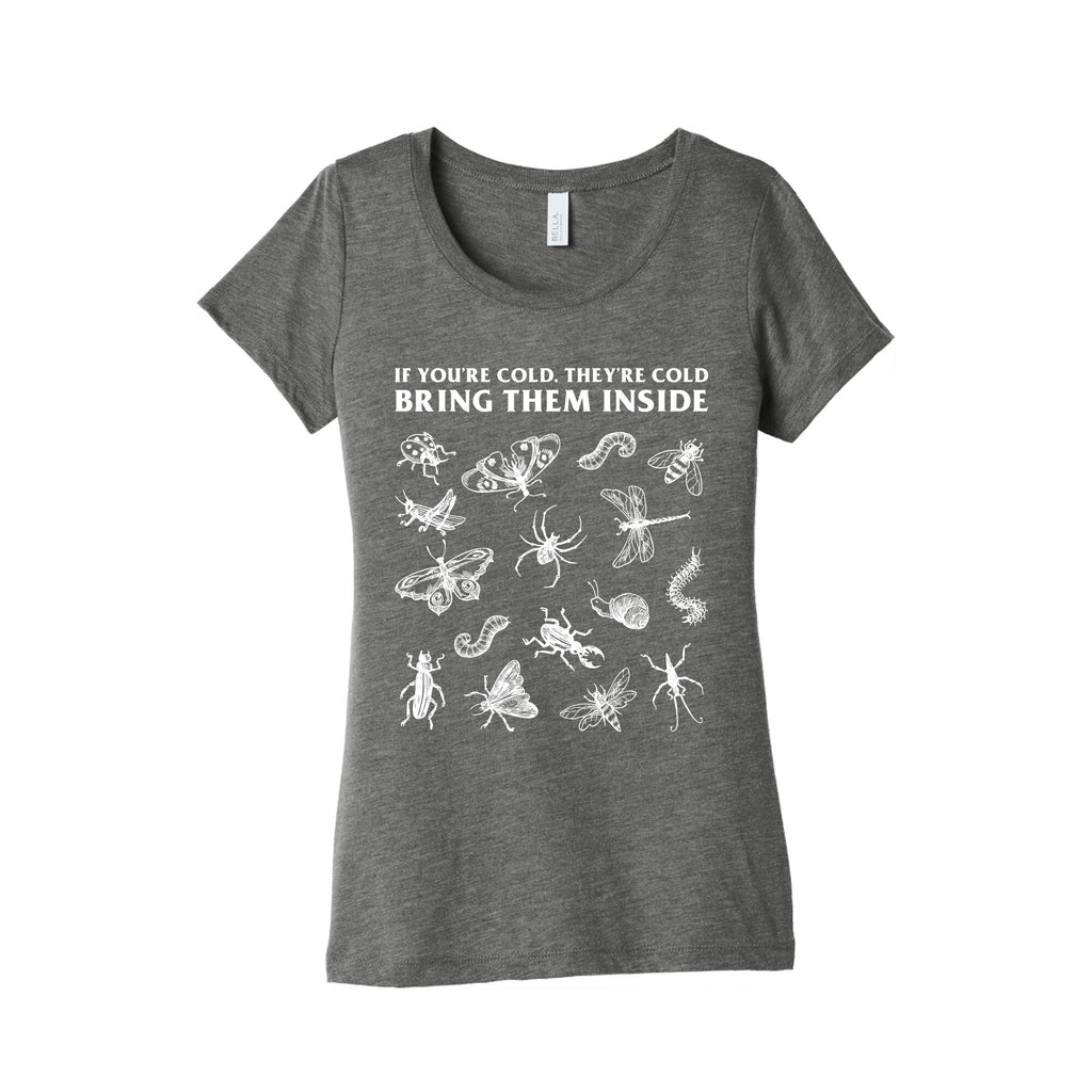 Bring Them Bugs Inside Womens Triblend Tee