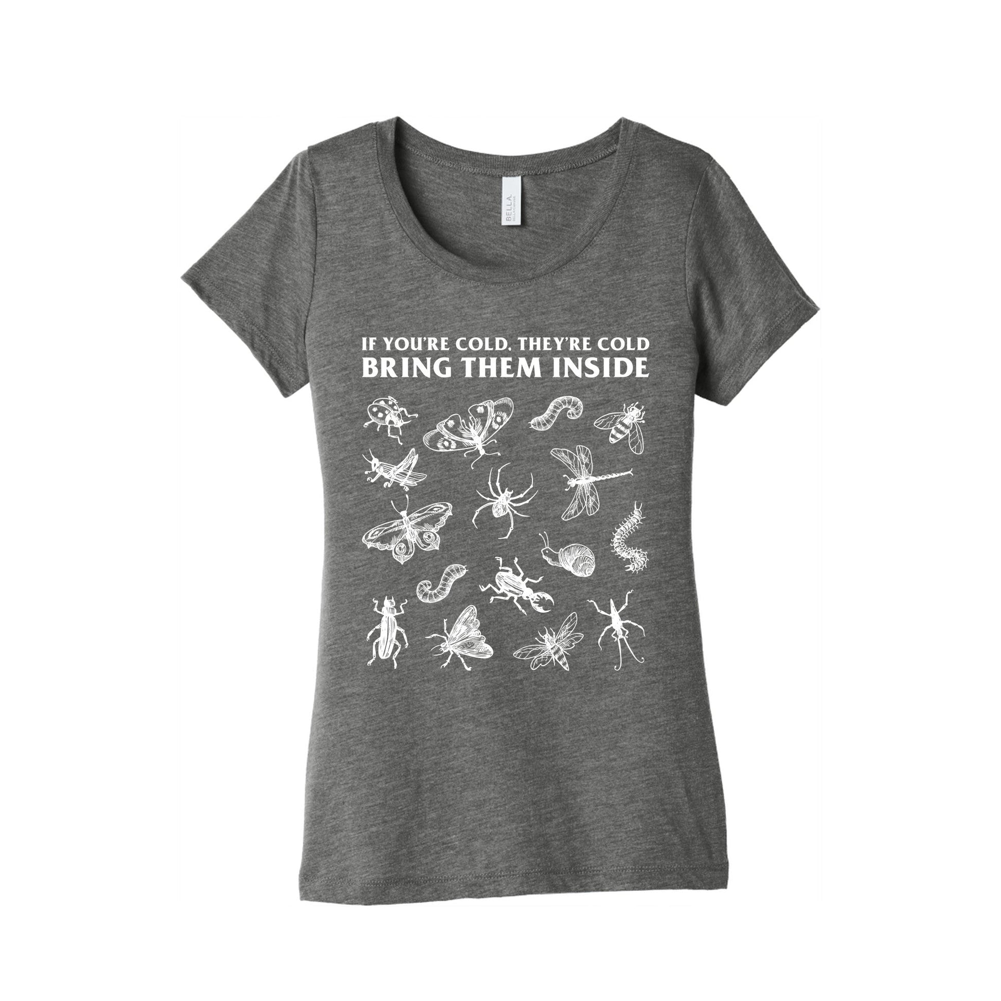 Bring Them Bugs Inside Womens Triblend Tee