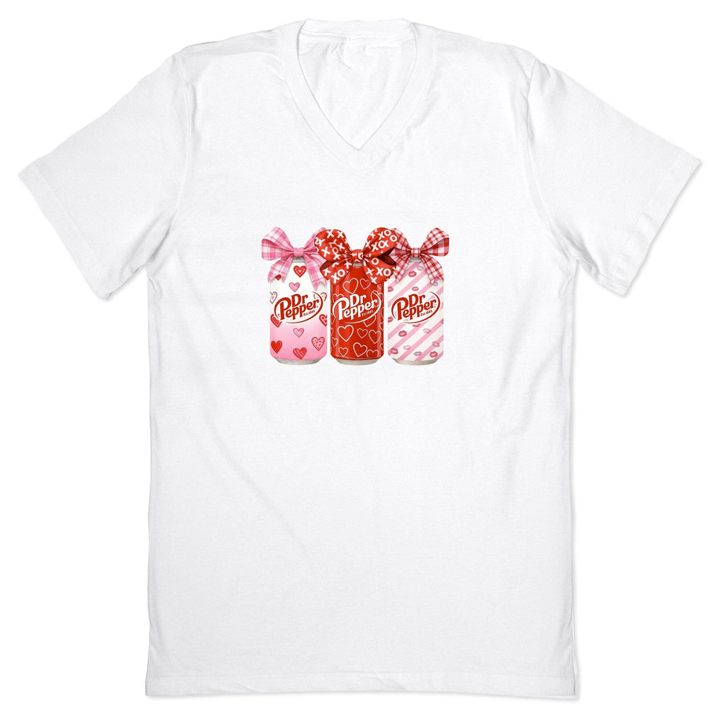 Dr. Pepper Valentine V-Neck