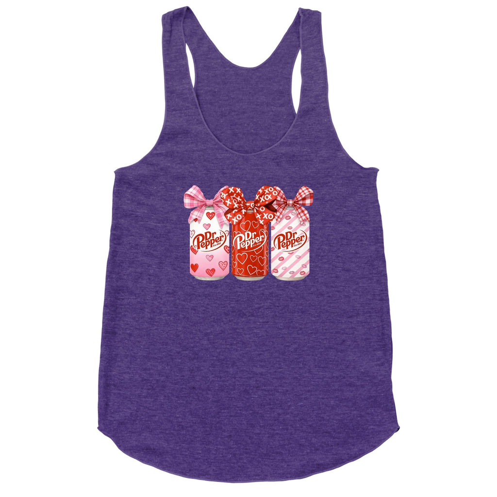 Dr. Pepper Valentine Racerback Tank