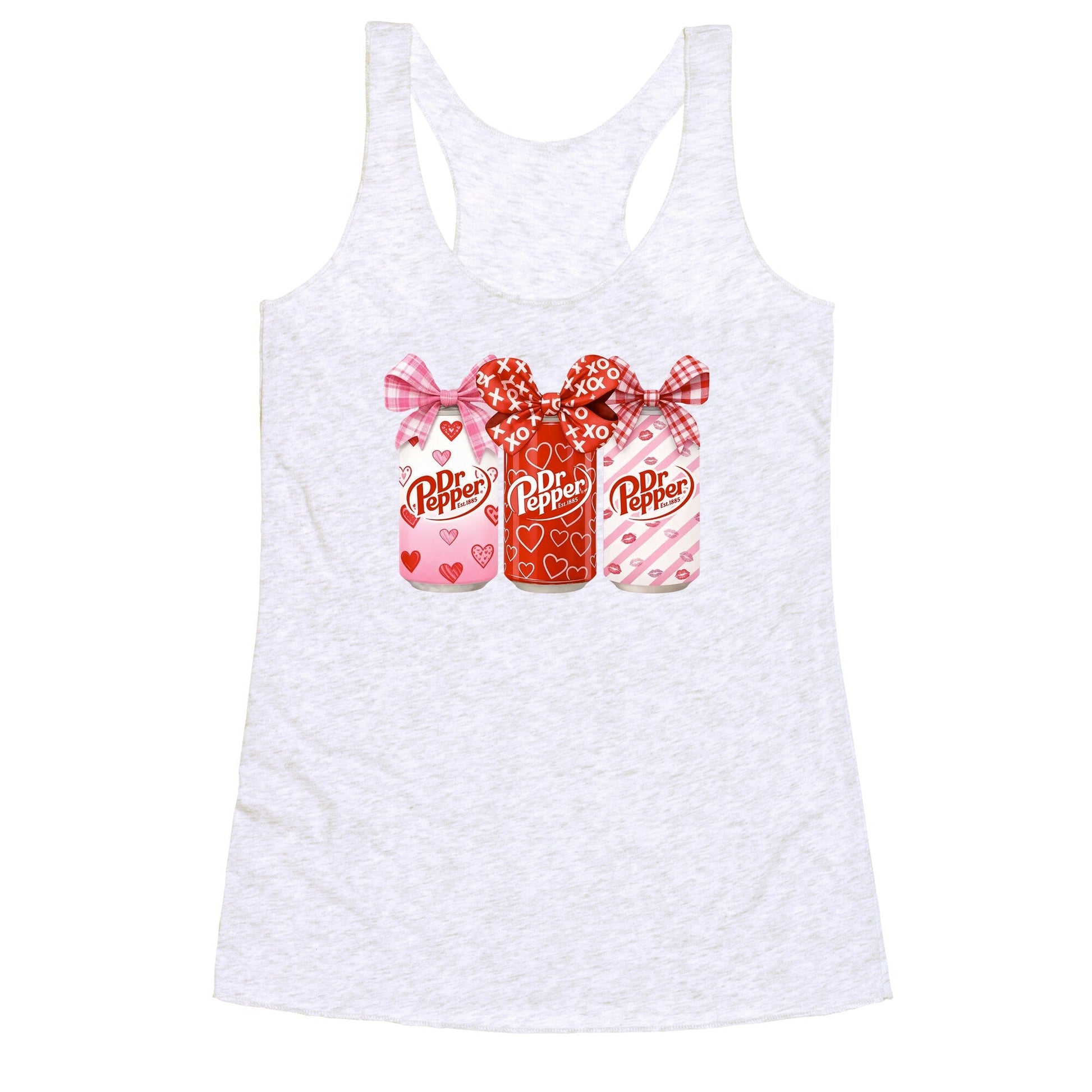 Dr. Pepper Valentine Racerback Tank