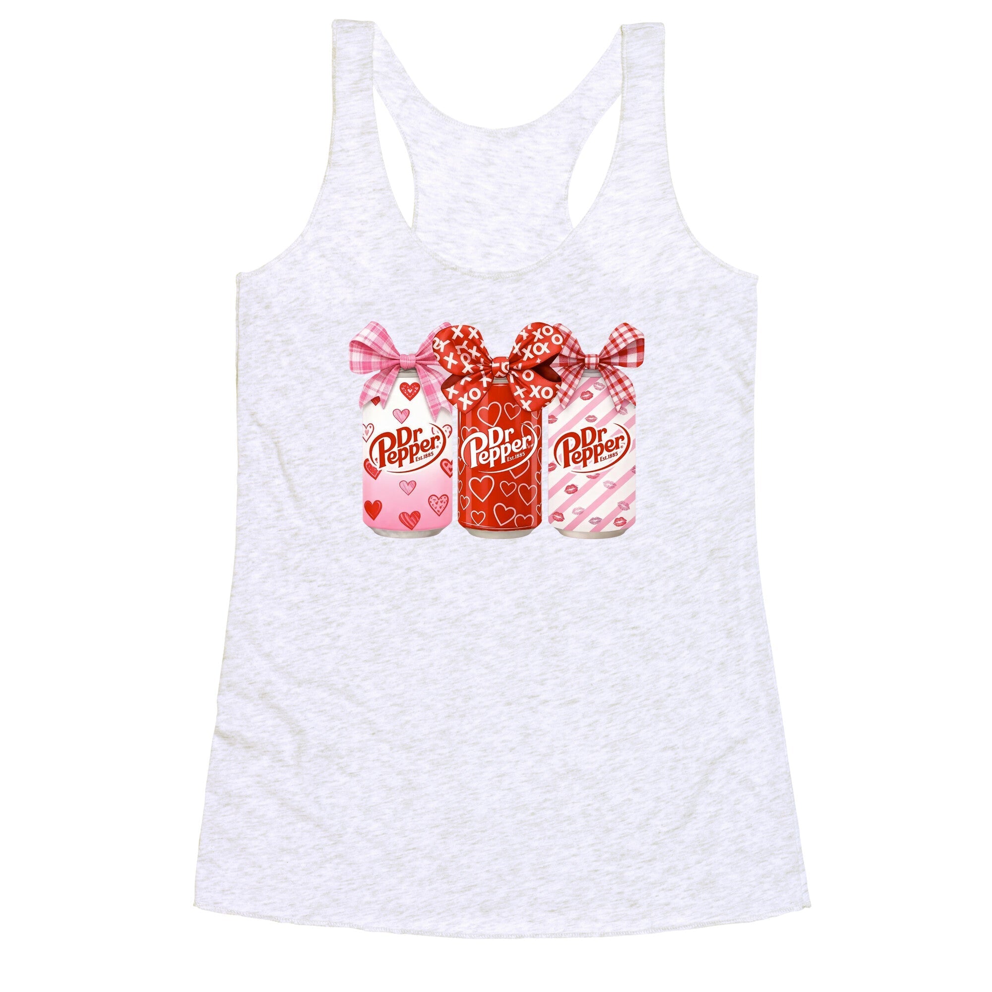 Dr. Pepper Valentine Racerback Tank
