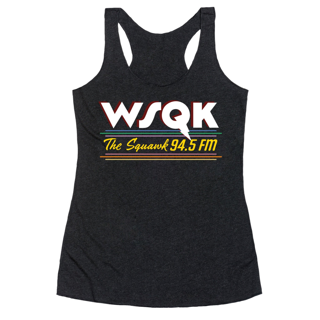 WSQK The Squawk Racerback Tank