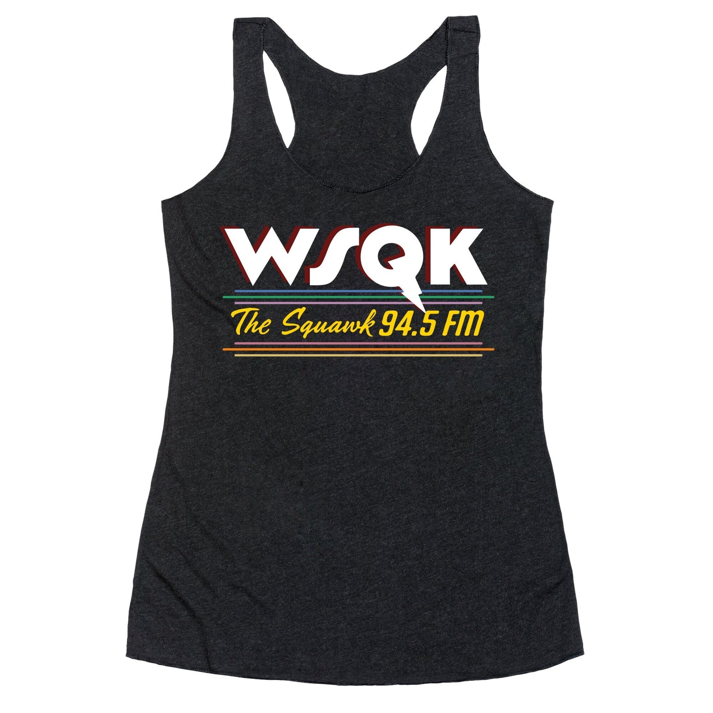 WSQK The Squawk Racerback Tank