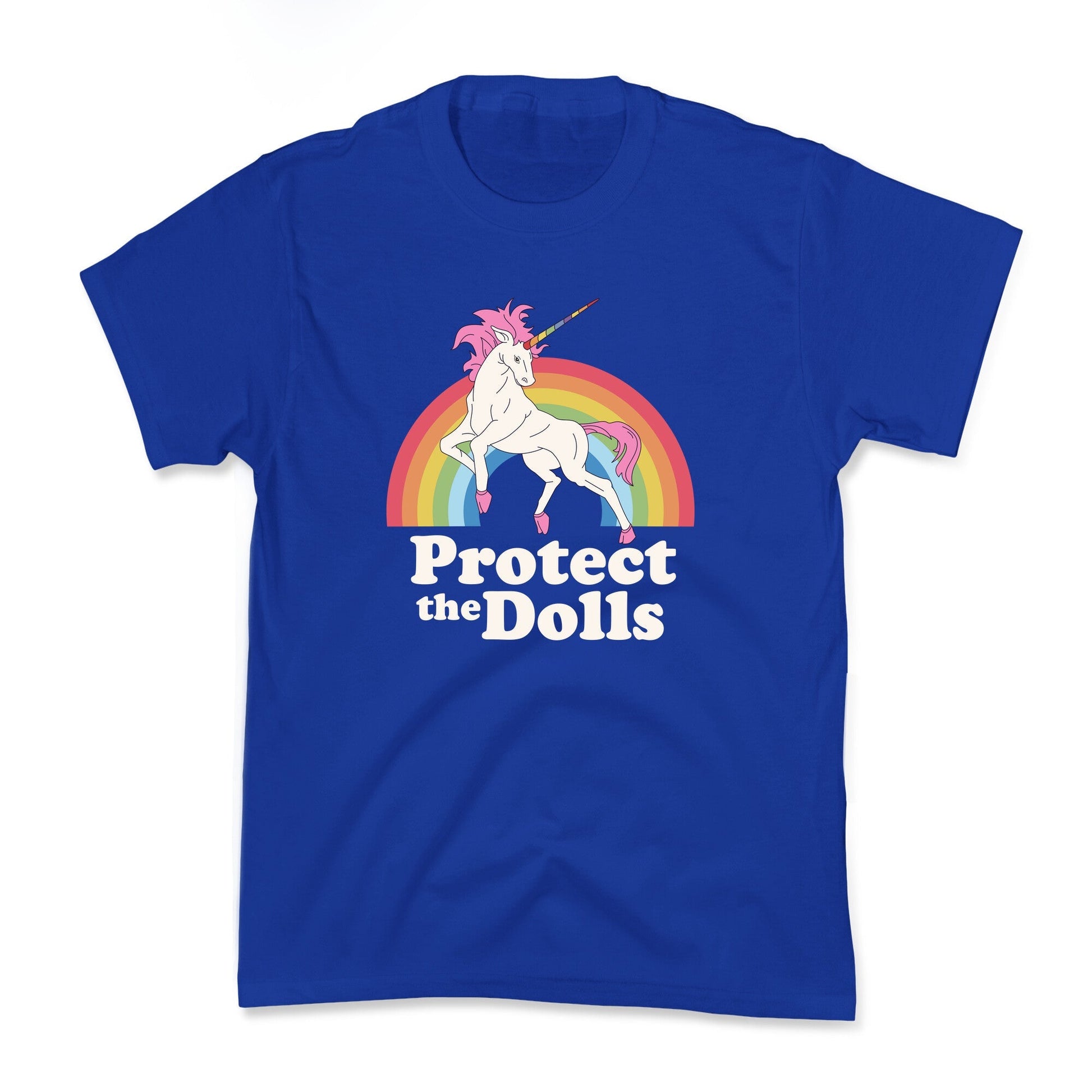Protect The Dolls Unicorn Kids Tee
