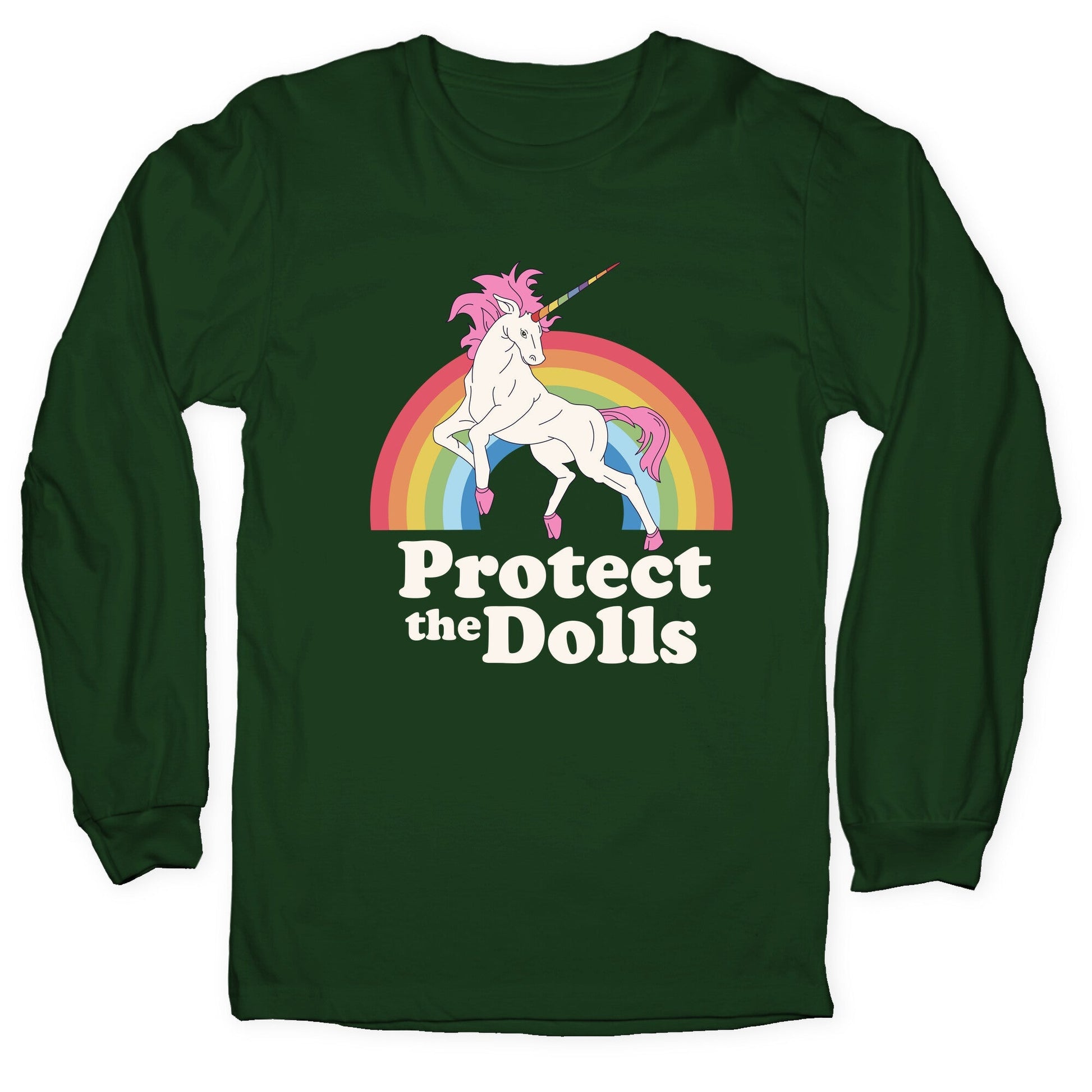 Protect The Dolls Unicorn Longsleeve Tee