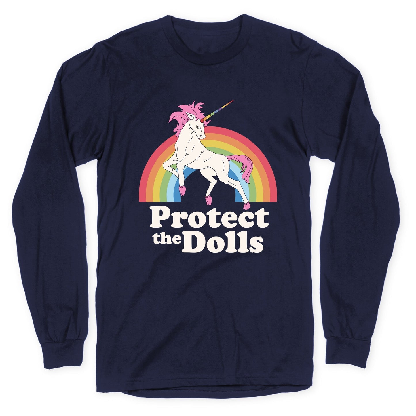 Protect The Dolls Unicorn Longsleeve Tee
