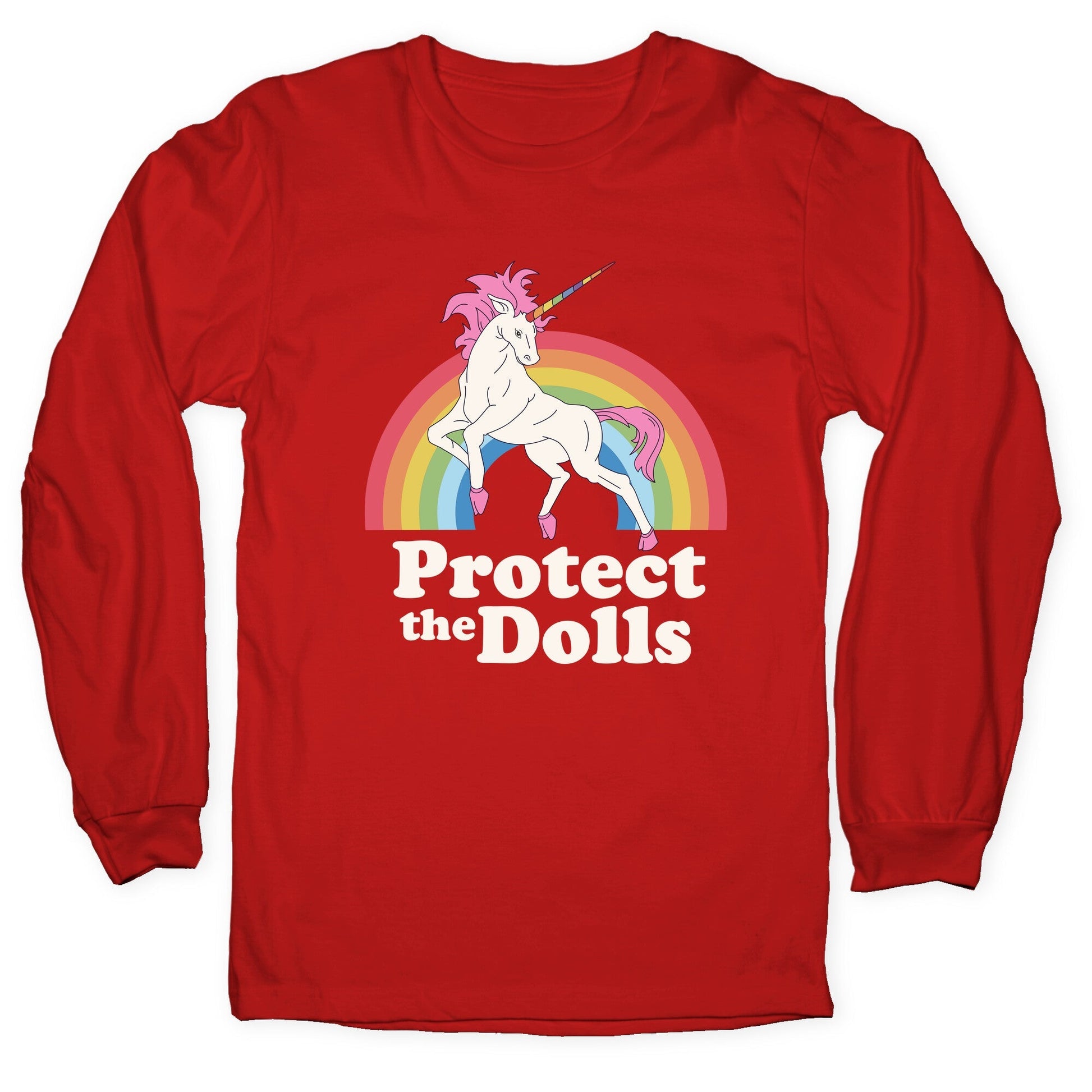 Protect The Dolls Unicorn Longsleeve Tee