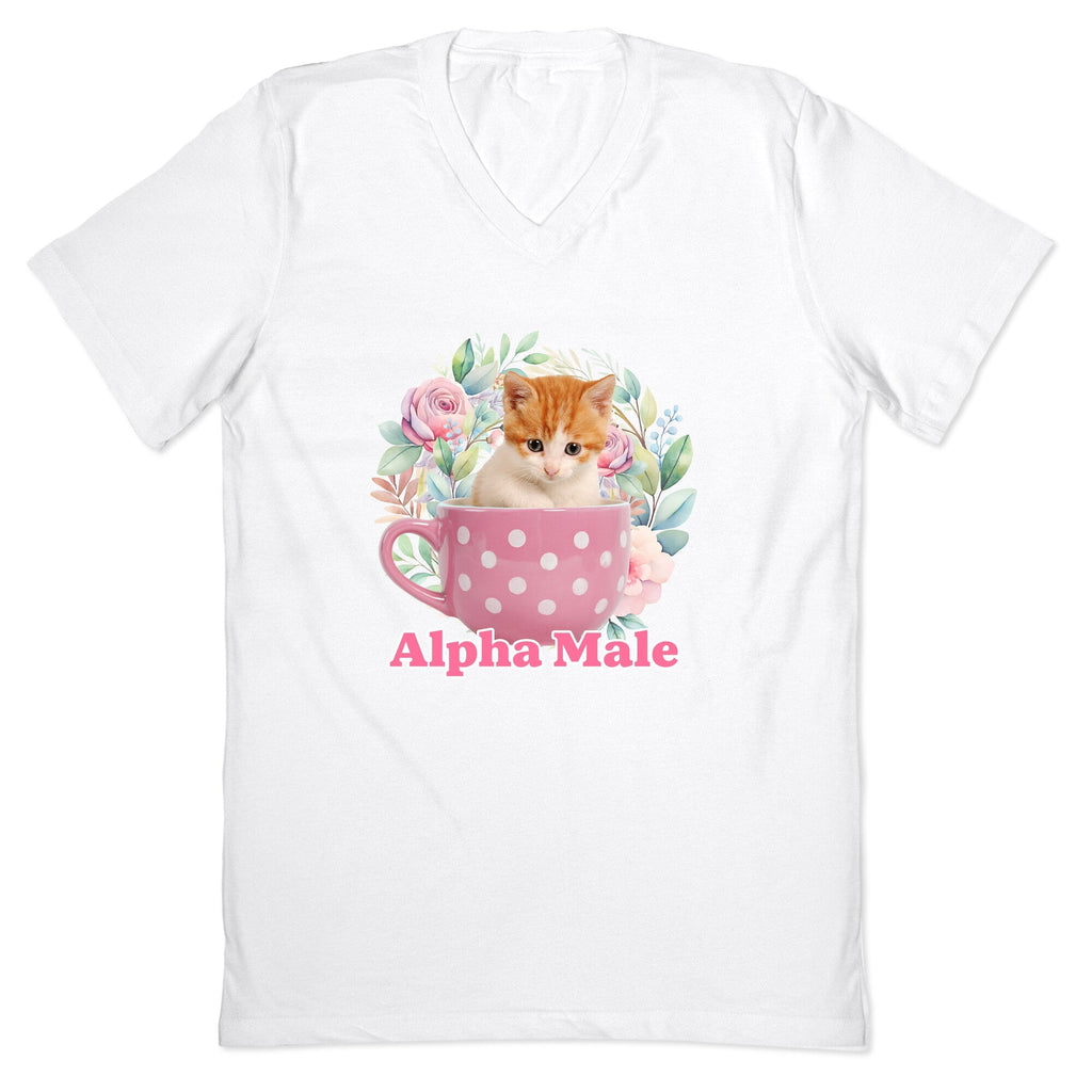 Alpha Male Kitten V-Neck