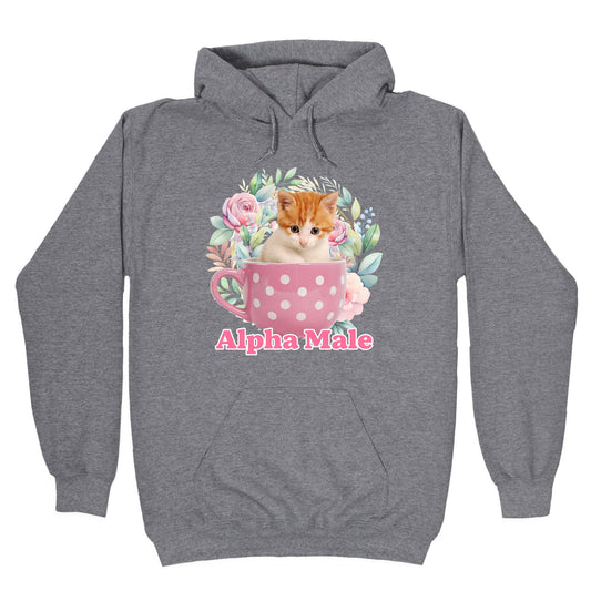 Alpha Male Kitten Hoodie