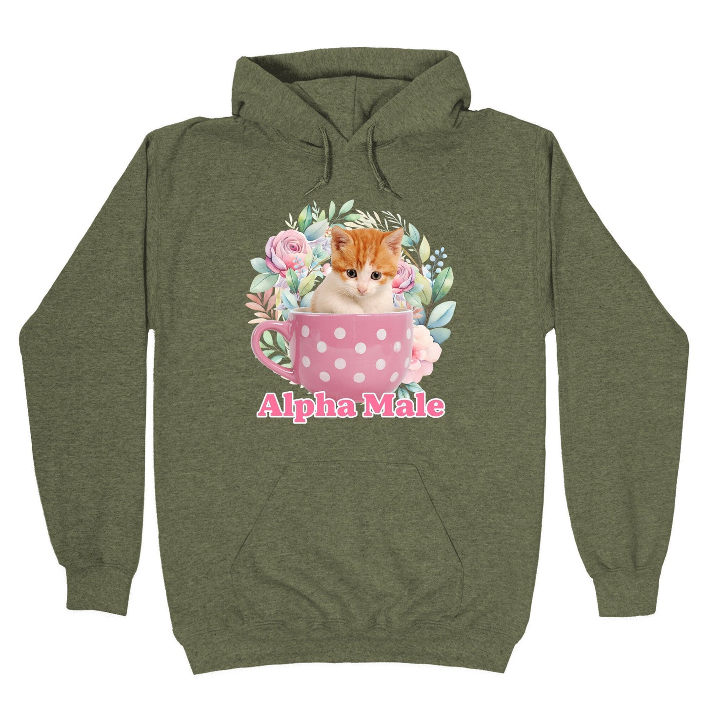 Alpha Male Kitten Hoodie
