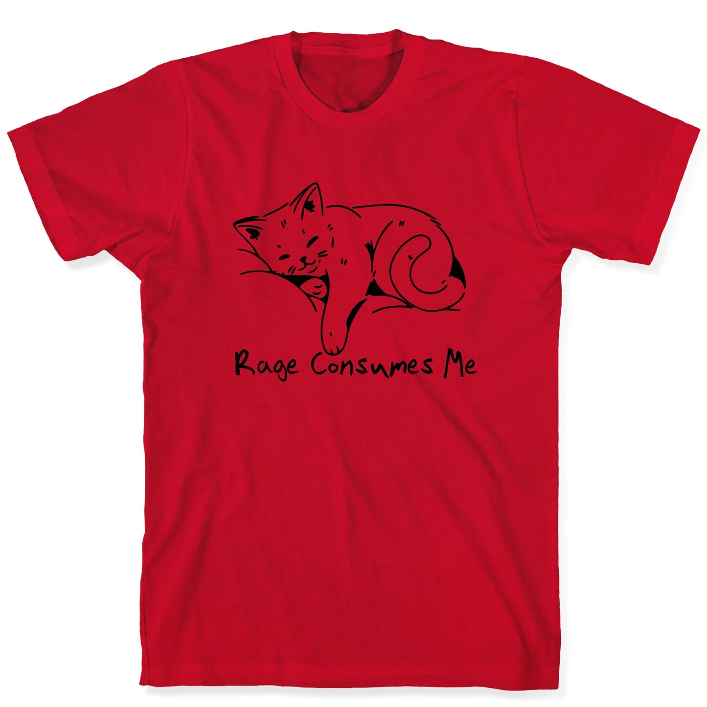 Rage Consumes Me Kitten T-Shirt