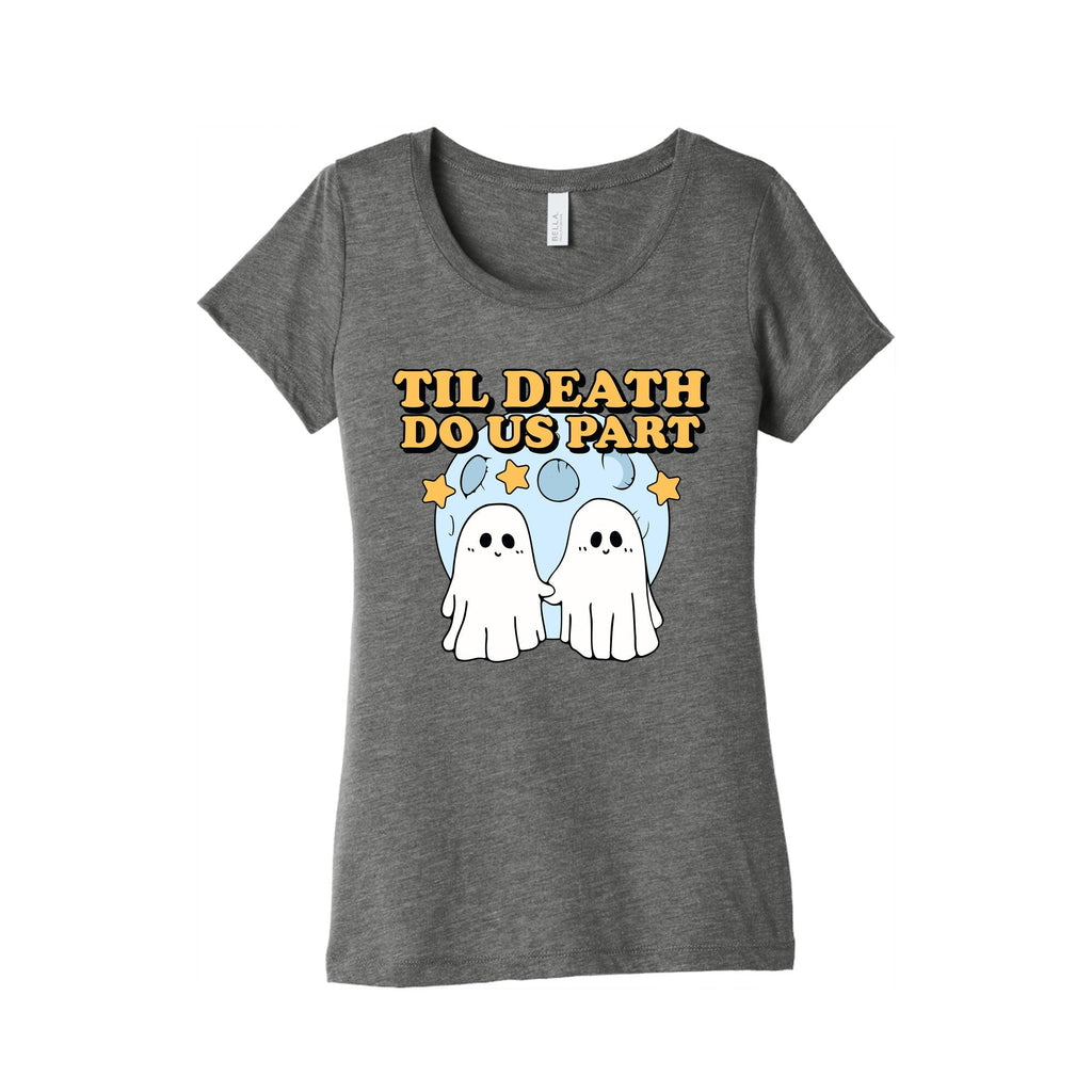 Til Death Do Us Party Womens Triblend Tee