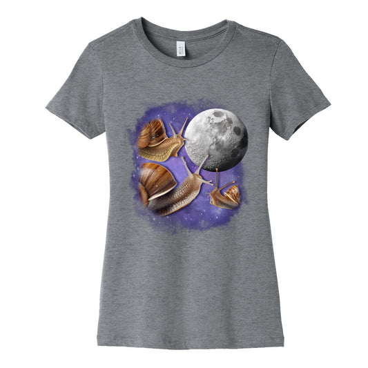 Yearning Snails Womens Cotton Tee