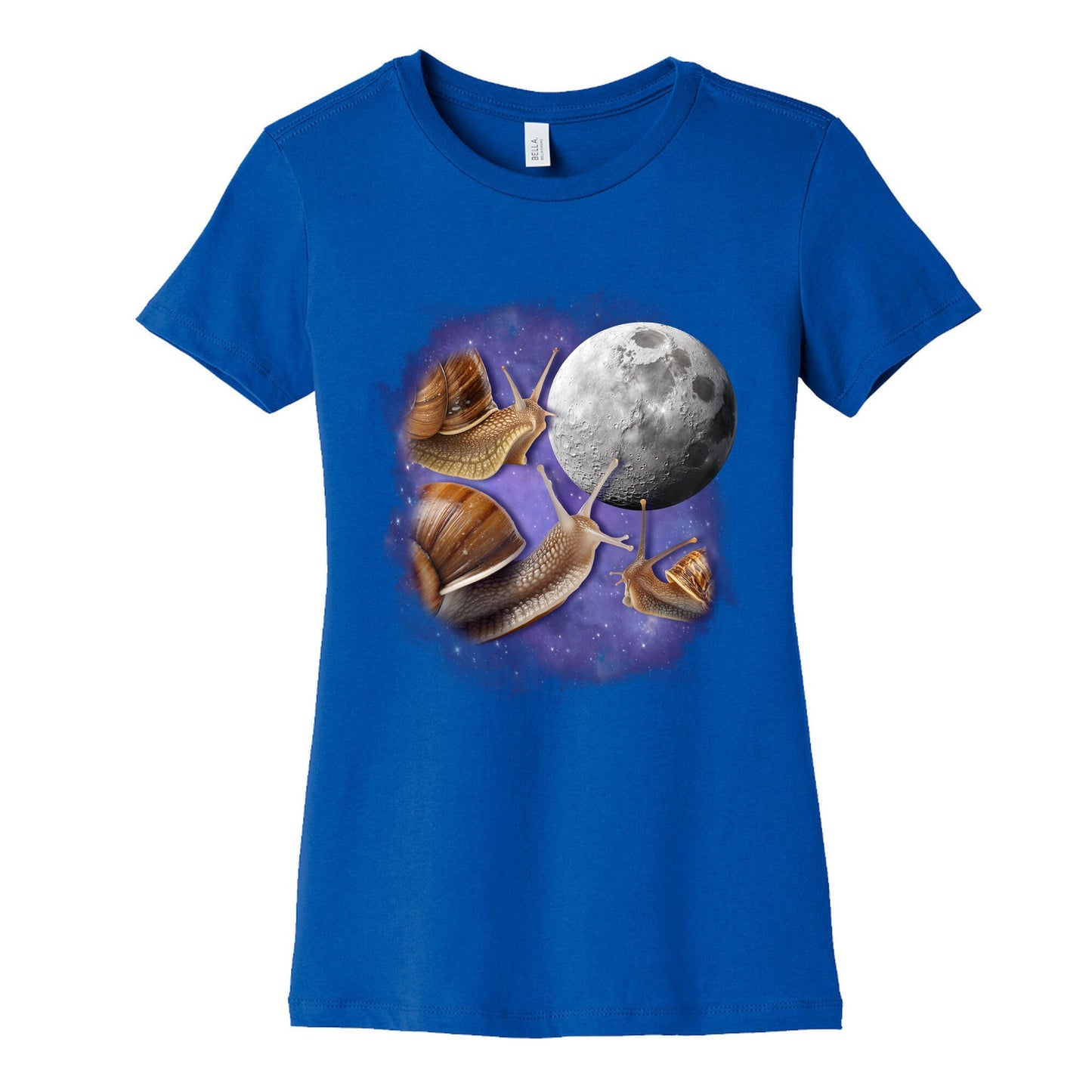Yearning Snails Womens Cotton Tee