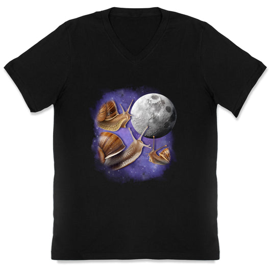 Yearning Snails V-Neck
