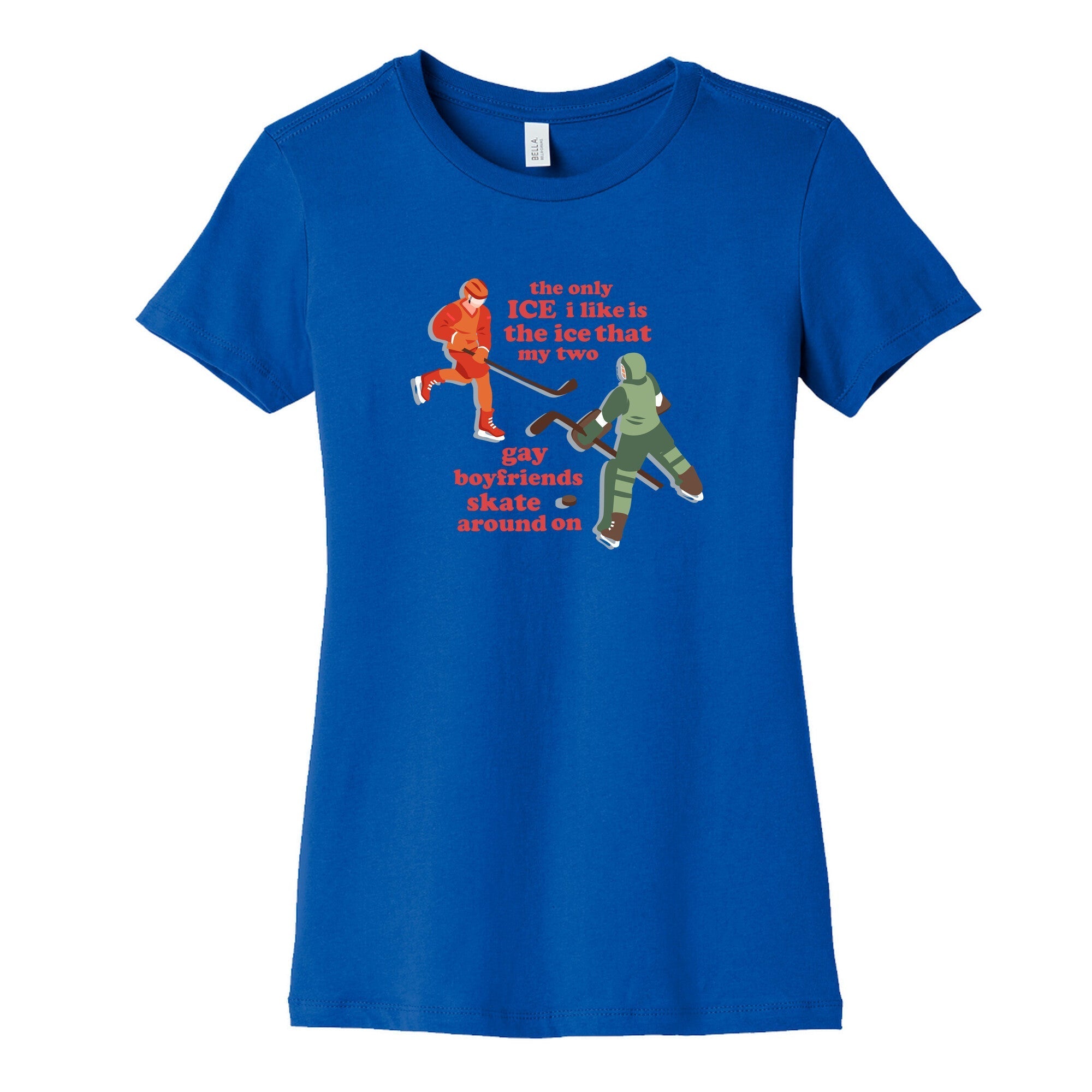 The Only Ice I Like Womens Cotton Tee