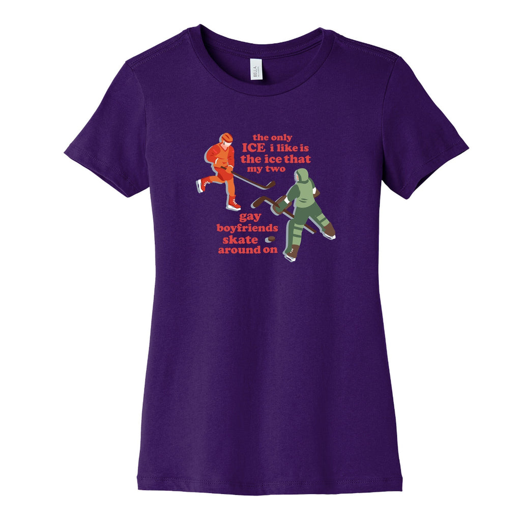 The Only Ice I Like Womens Cotton Tee