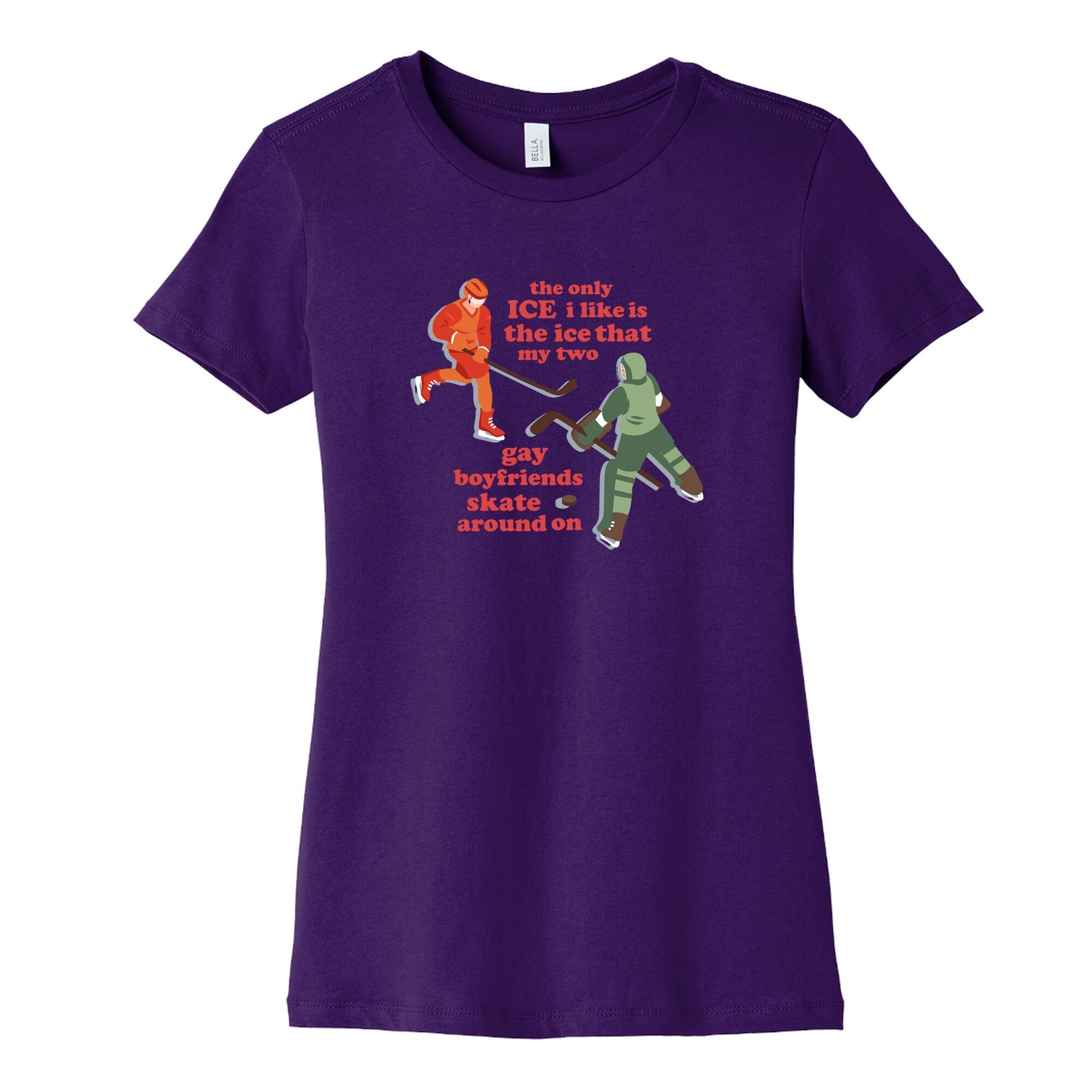 The Only Ice I Like Womens Cotton Tee