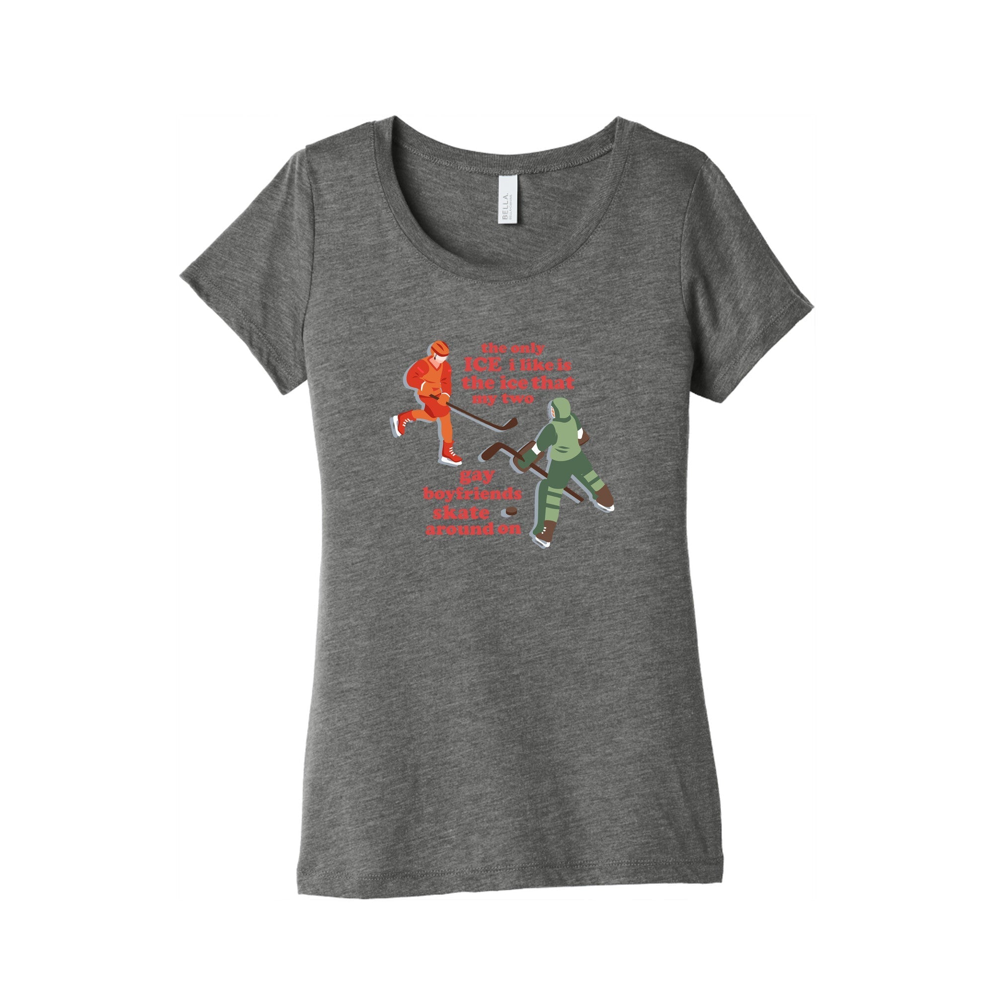 The Only Ice I Like Womens Triblend Tee