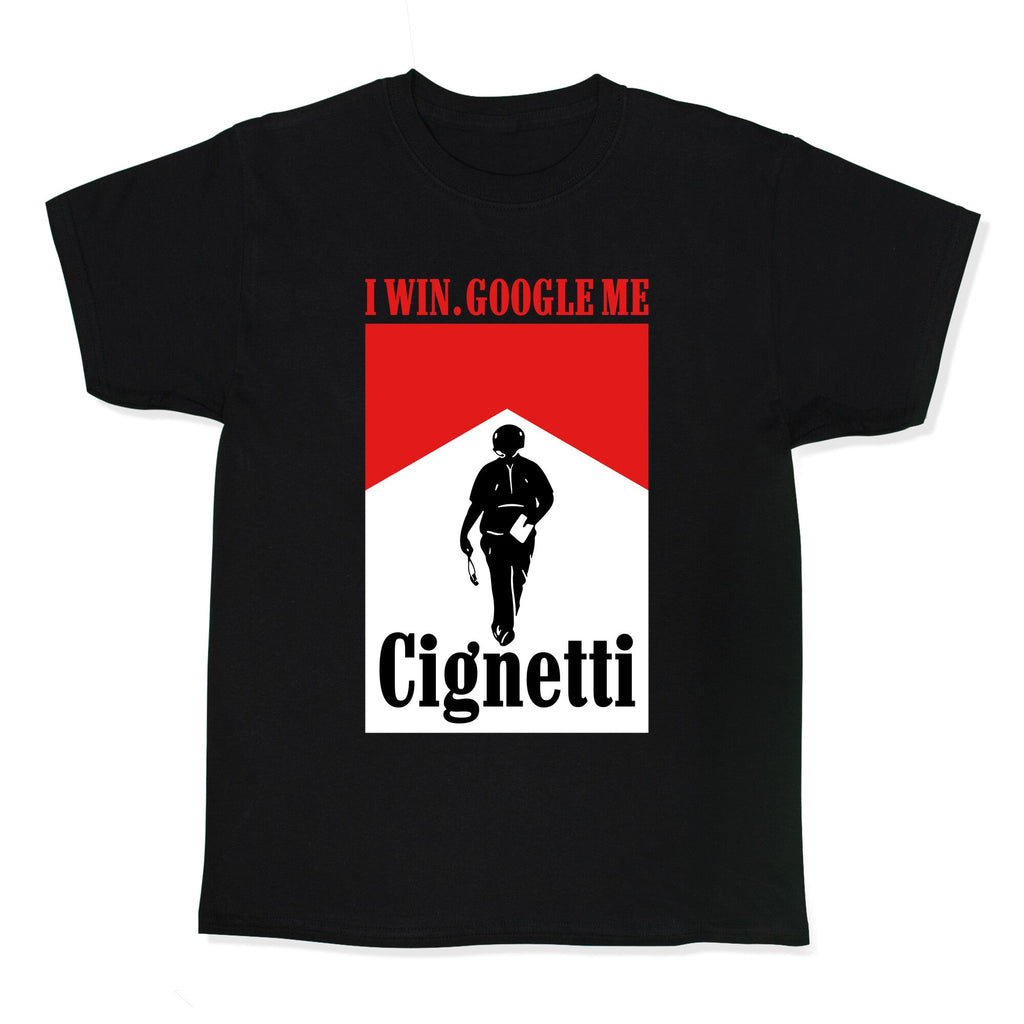 Cignetti I Win Kids Tee