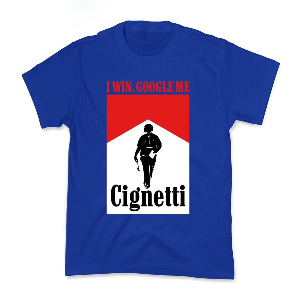 Cignetti I Win Kids Tee