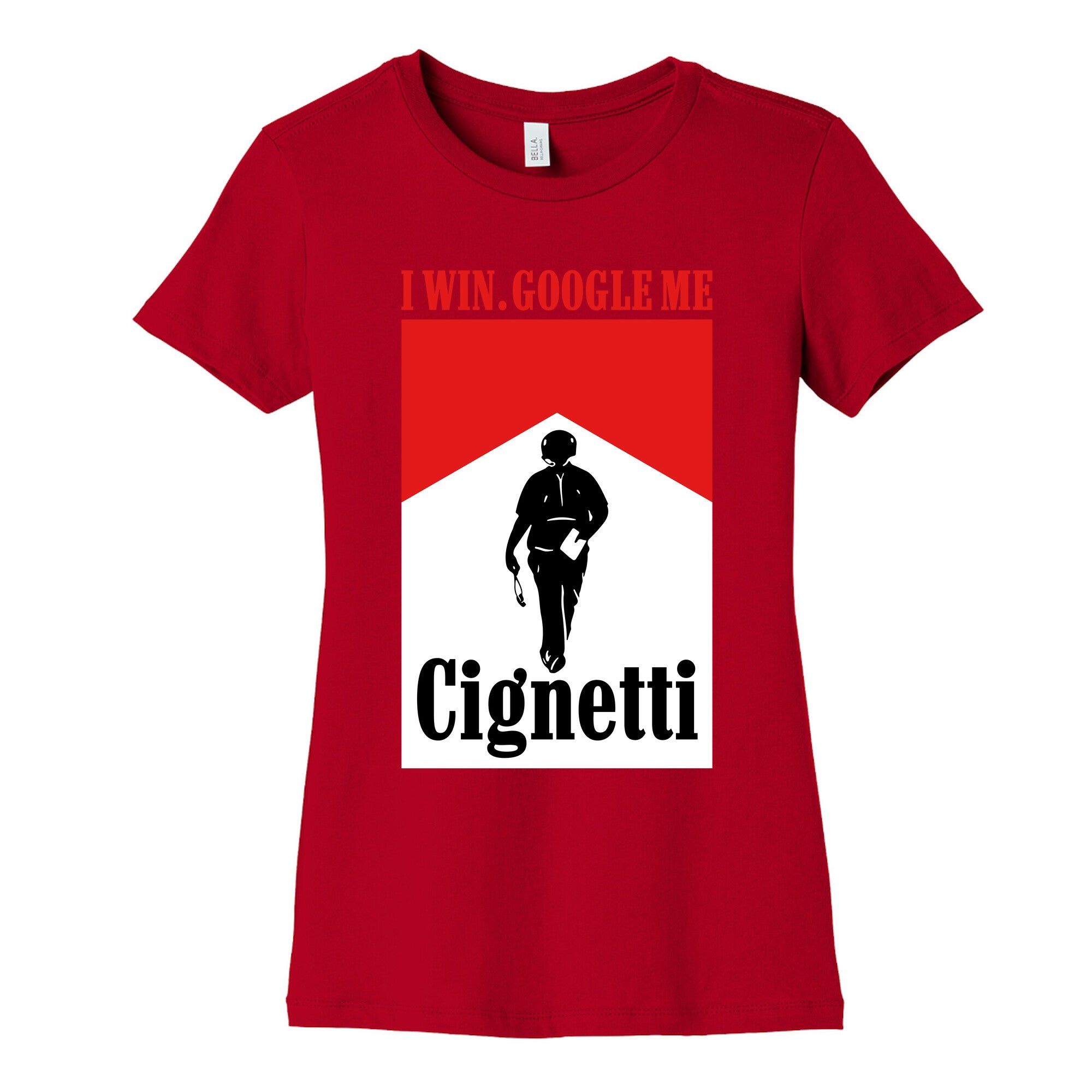 Cignetti I Win Womens Cotton Tee