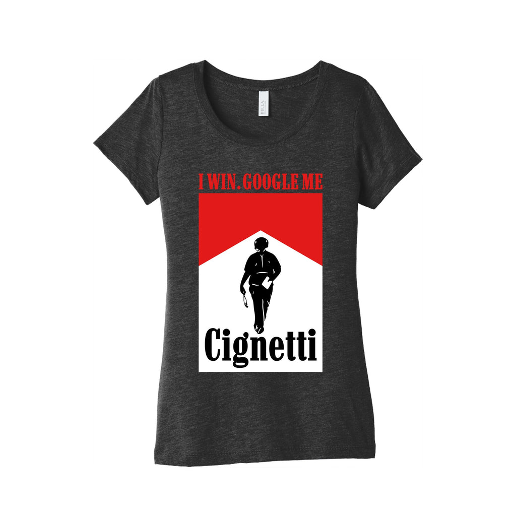 Cignetti I Win Womens Triblend Tee