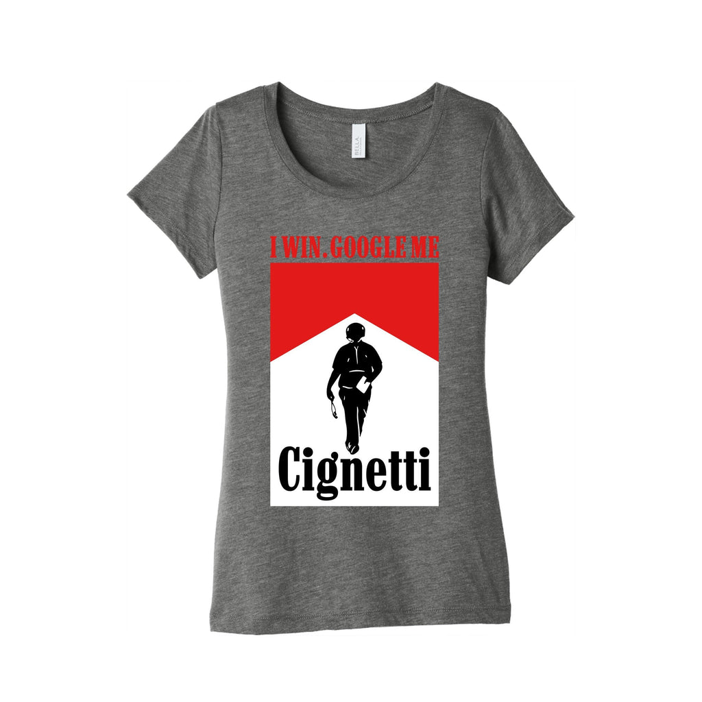 Cignetti I Win Womens Triblend Tee