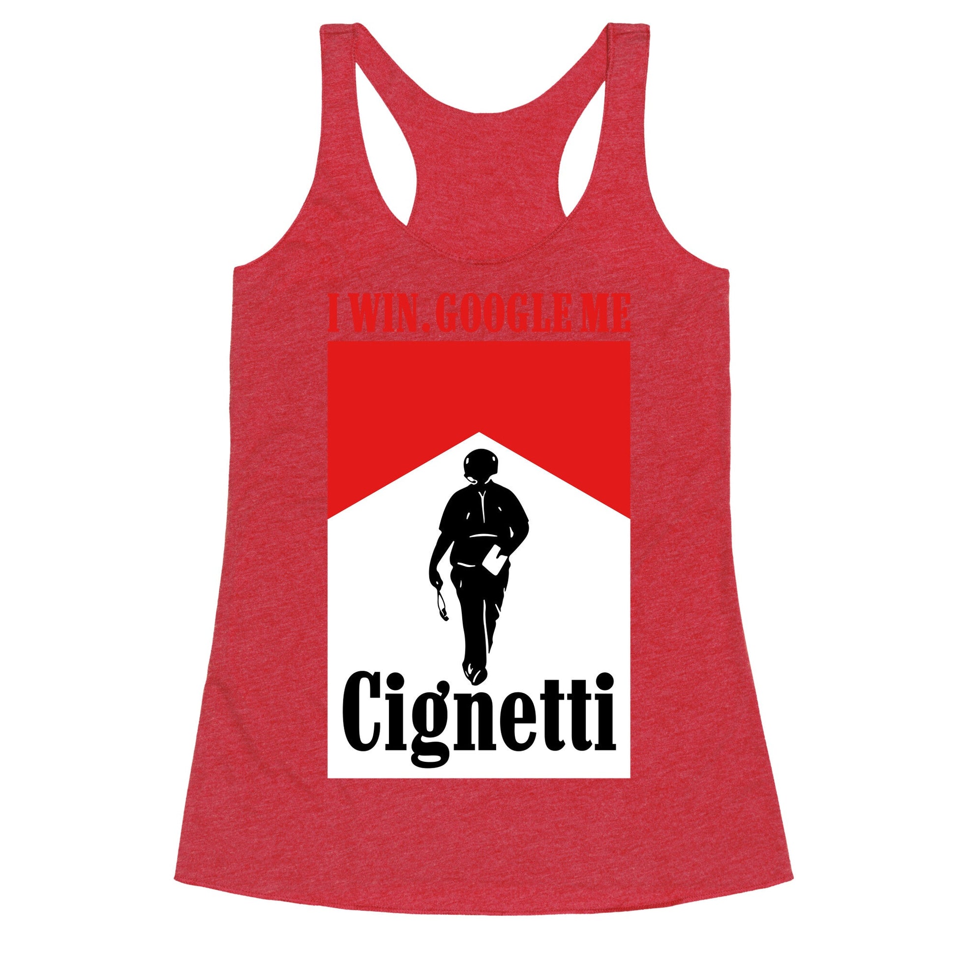 Cignetti I Win Racerback Tank